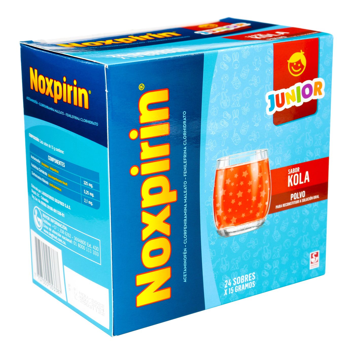NOXPIRIN F JUNIOR 15 GR 24 SBS