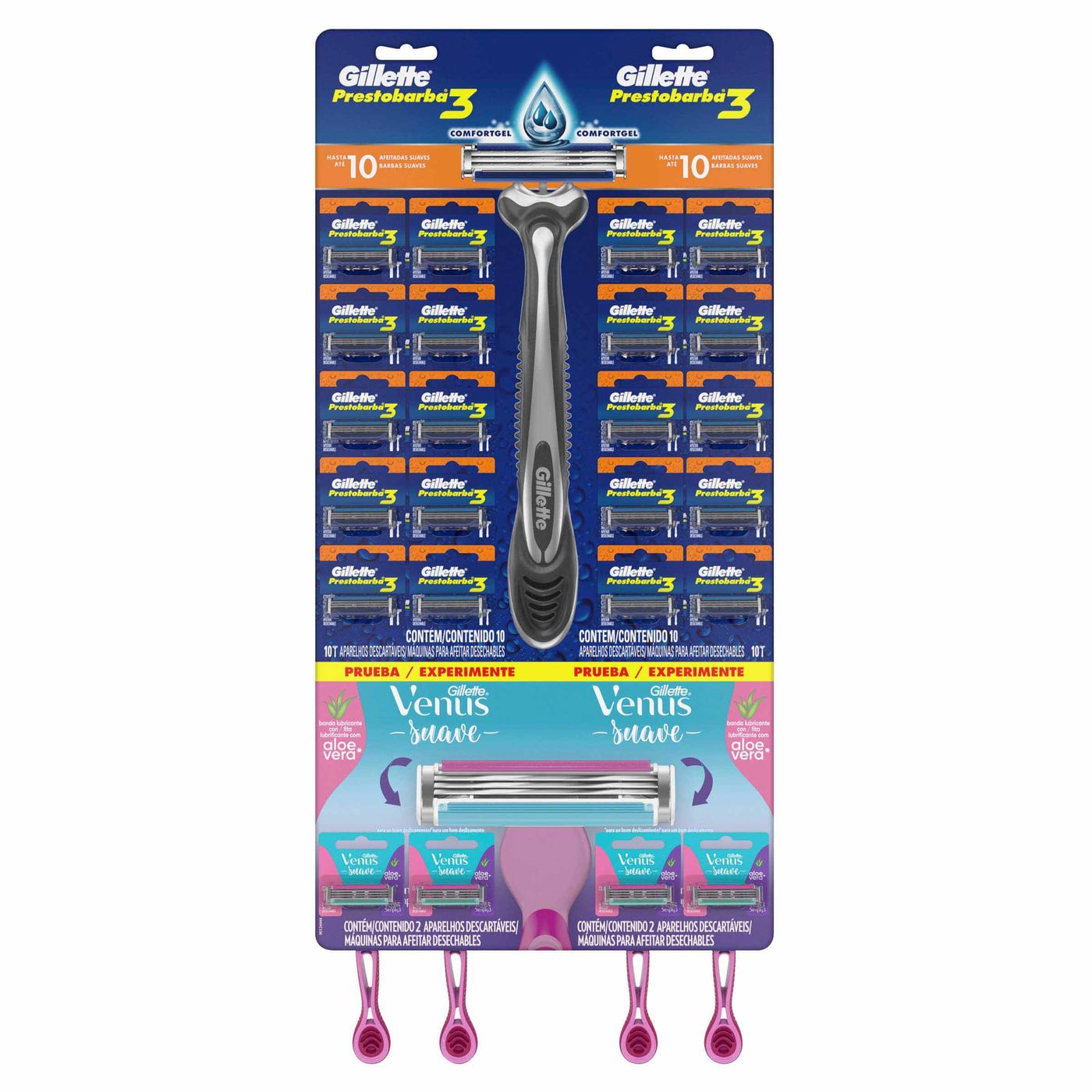 MAQUINA PRESTOBARBA 20UND + 4 SIMPLY VEN