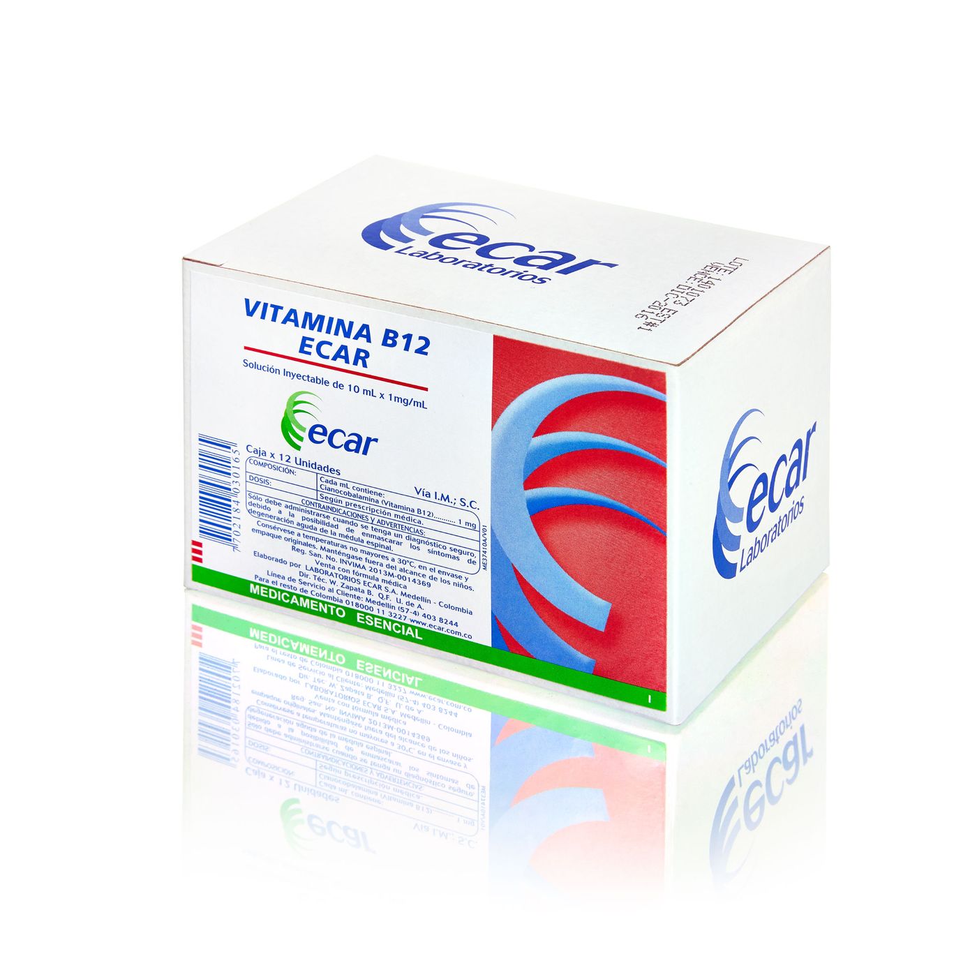 VITAMINA B12 10 ML AMPOLLA EC