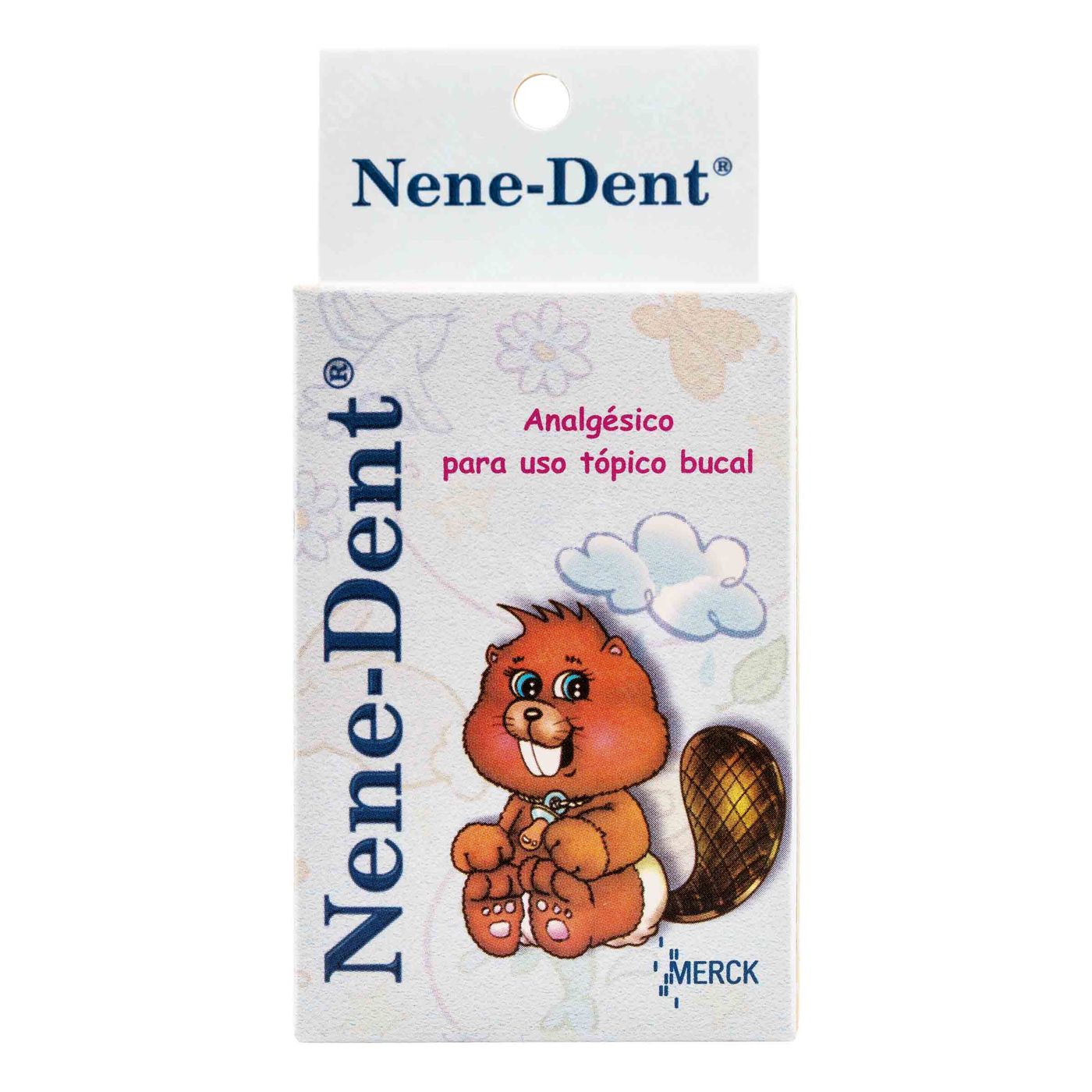 Analgésico Tópico Bucal Nene-Dent Merck Frasco X 10 Ml.