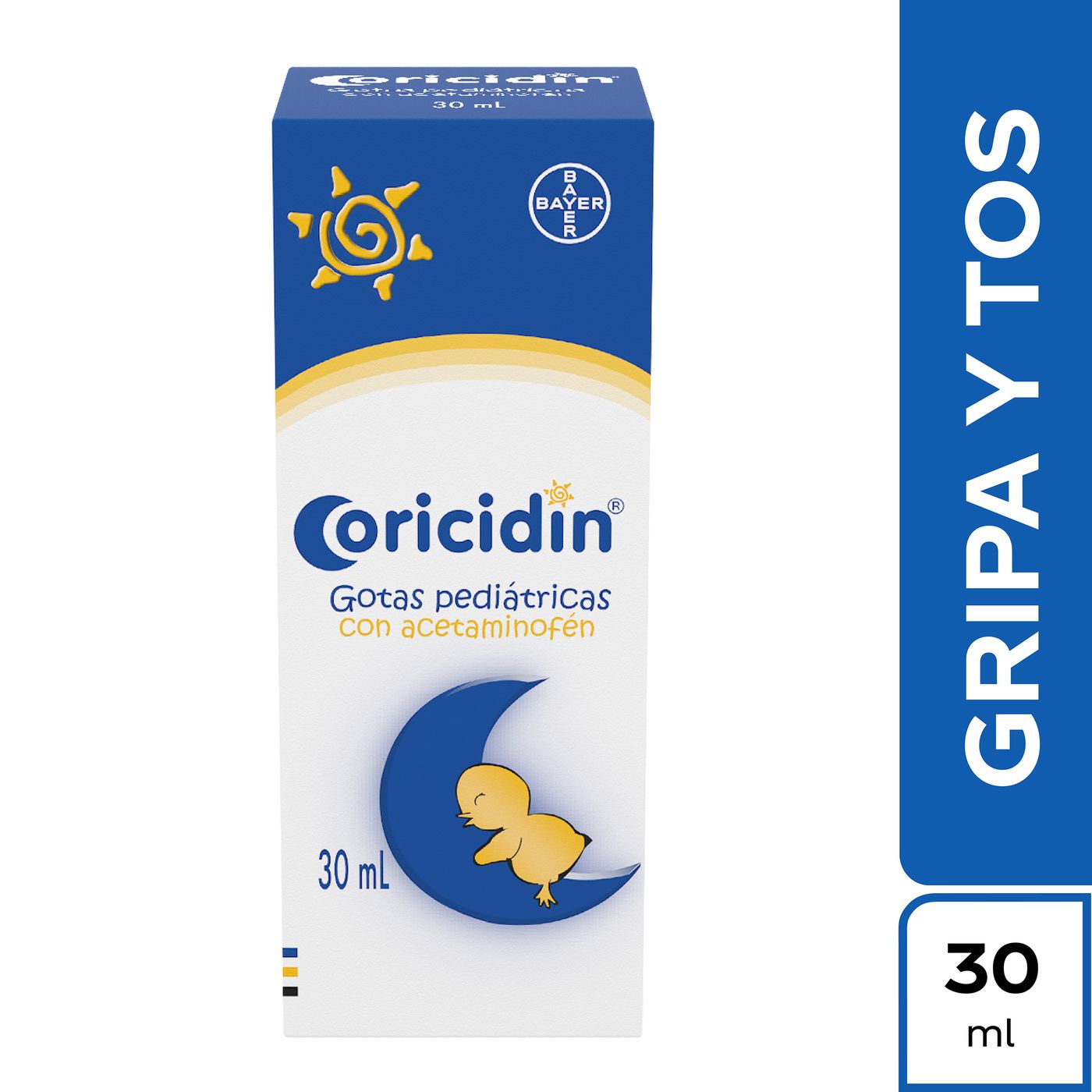 Gotas Pediátricas Coricidin Bayer Frasco X 30 Ml.