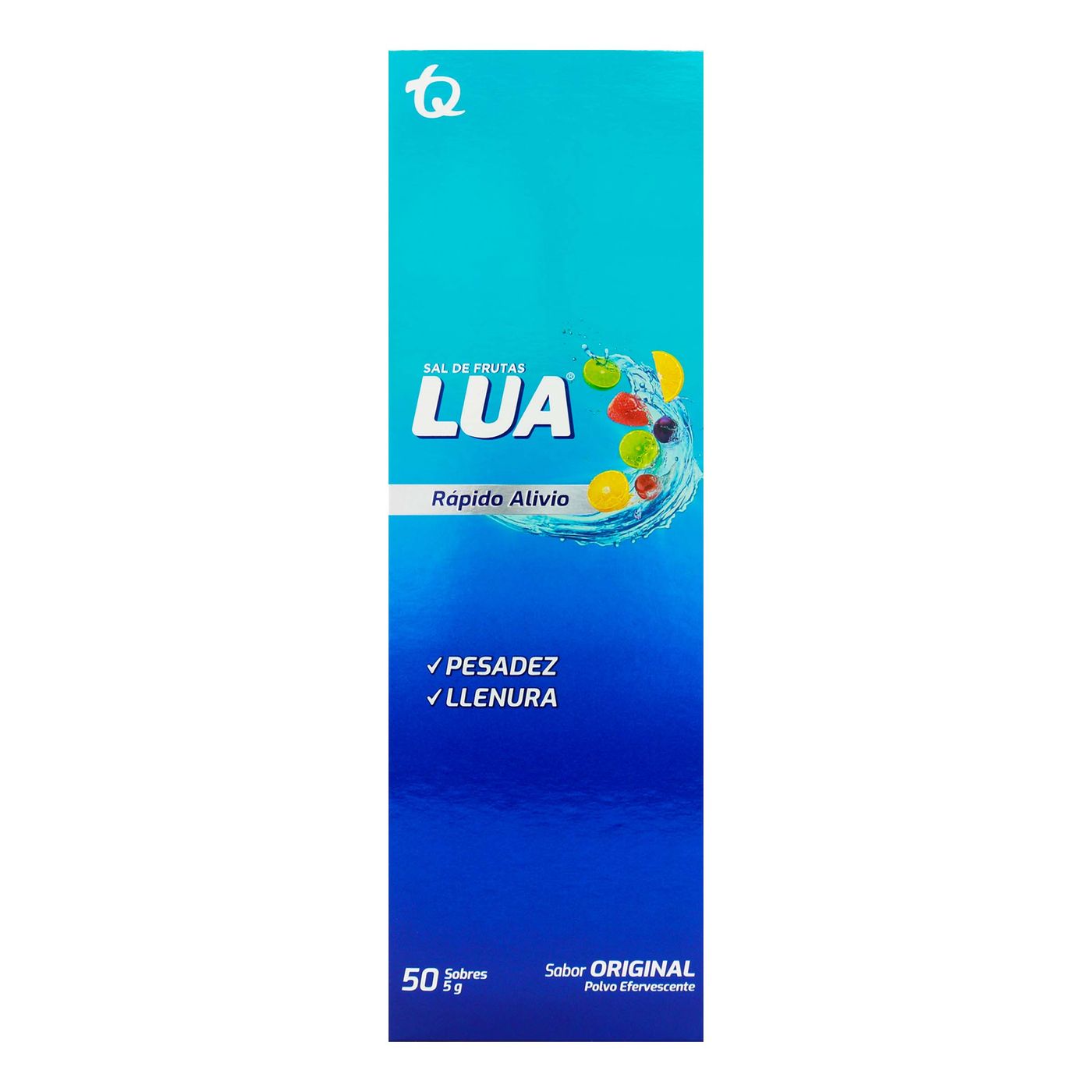 Sal De Frutas Lua Original Polvo Efervescente Sobre X 5 G Caja X 50 Uds.