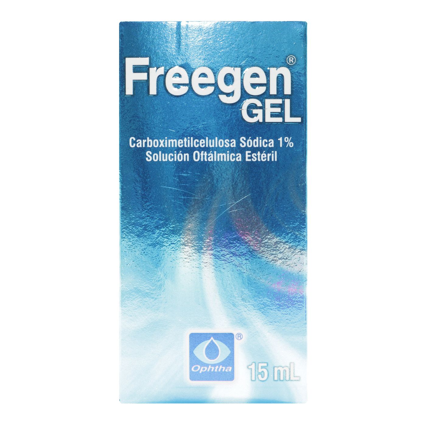 Lubricante Ocular Freegen Gel 1% Ophtha Frasco x 15 mL