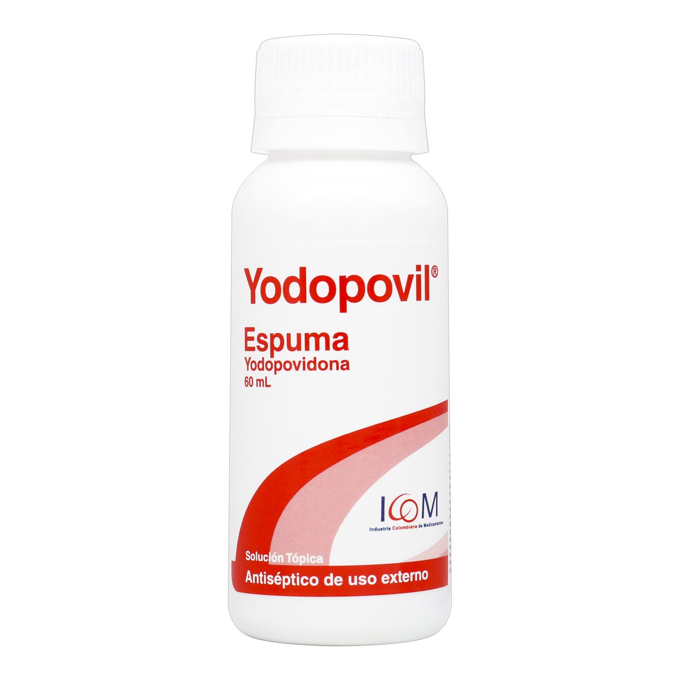 Antiséptico Icom Yodopovil Espuma Frasco X 60 Ml.