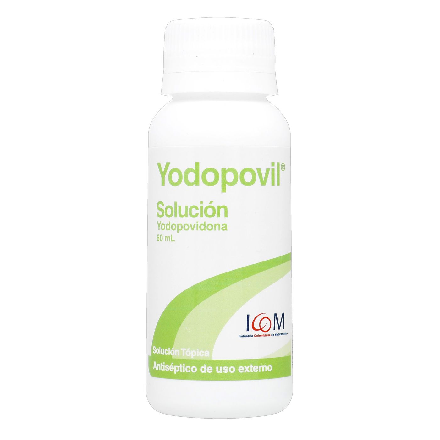 Antiséptico Icom Yodopovil Solución Frasco X 60 Ml.