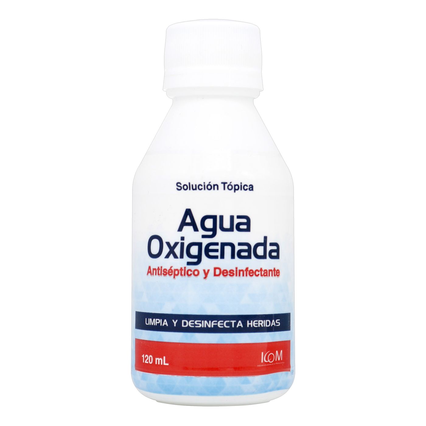 Agua Oxigenada Icom Frasco X 120 Ml.