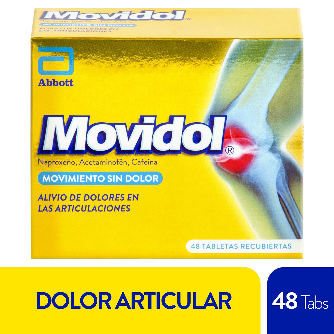 Movidol Abbott Caja x 48 Tabletas Recubiertas