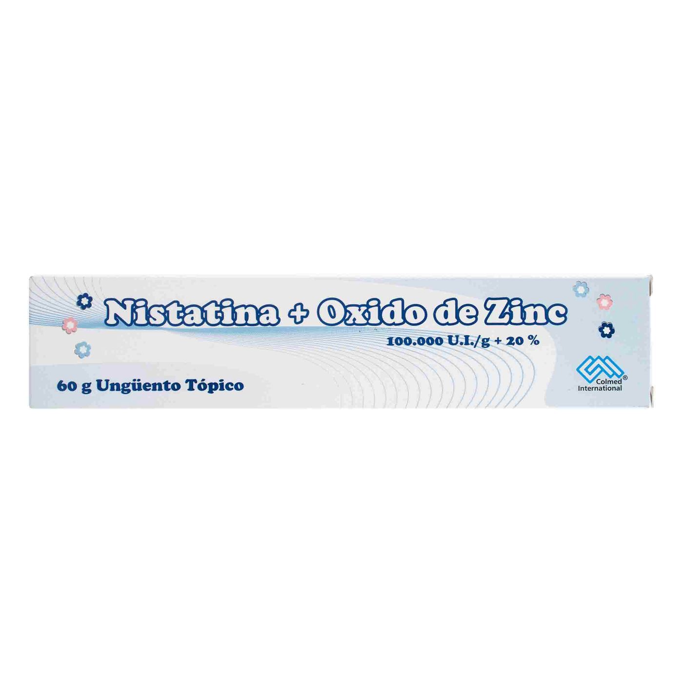 Crema Antipañalitis Nistatina+Zinc Colmed Tubo X 60 G.