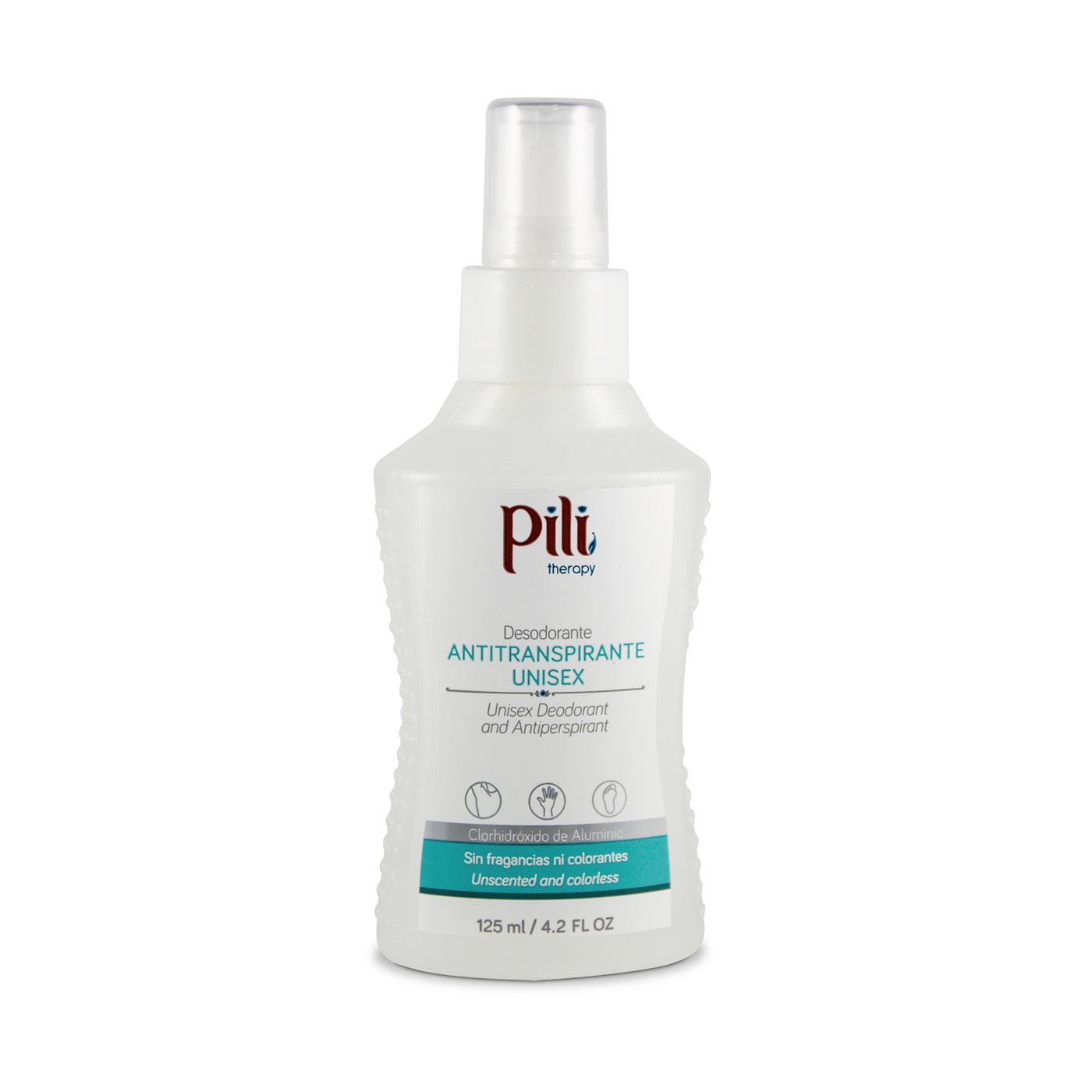 Desodorante Pili Antitranspirante Unisex Spray x 125 mL
