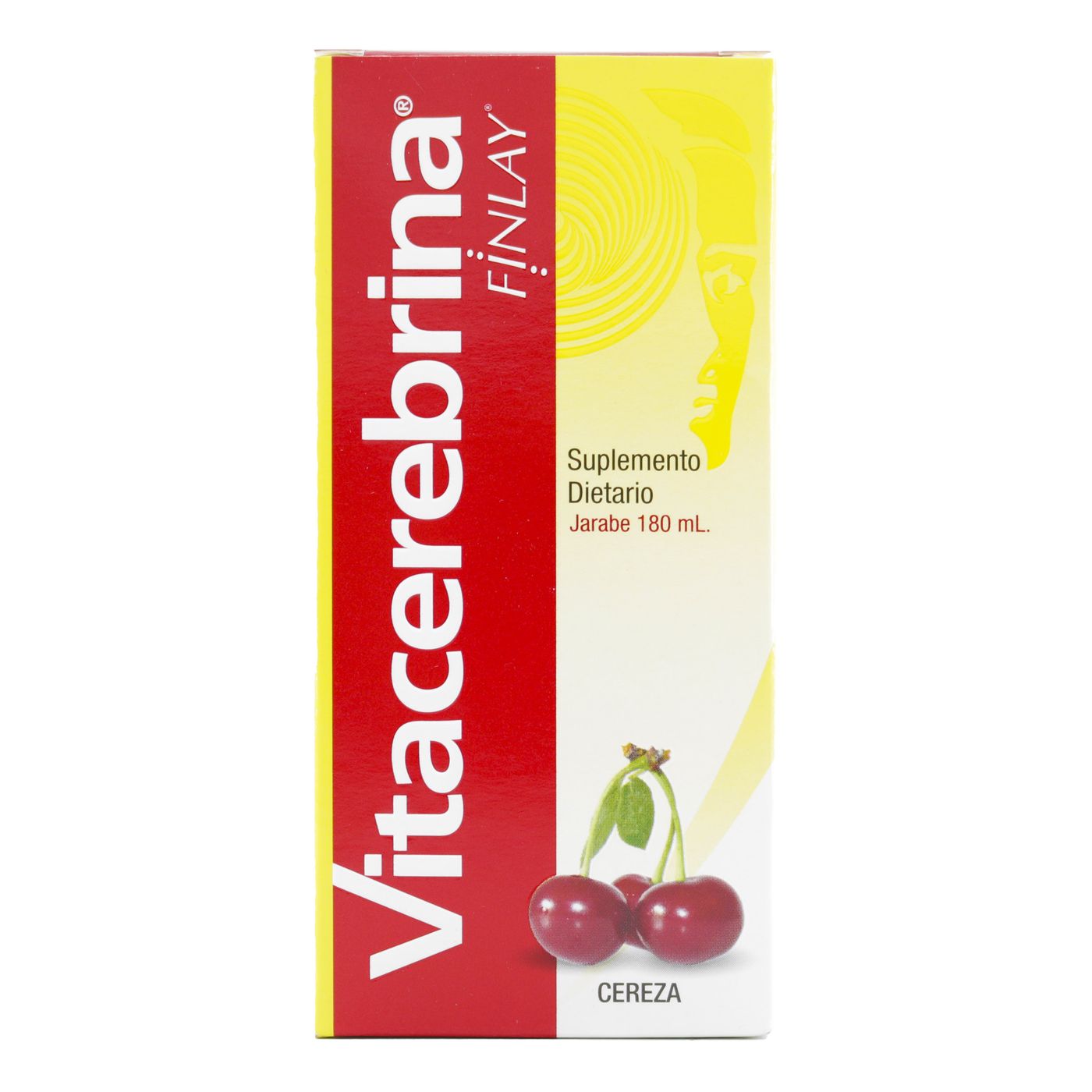 Suplemento Dietario Vitacerebrina Finlay Cereza Frasco X 180 Ml.