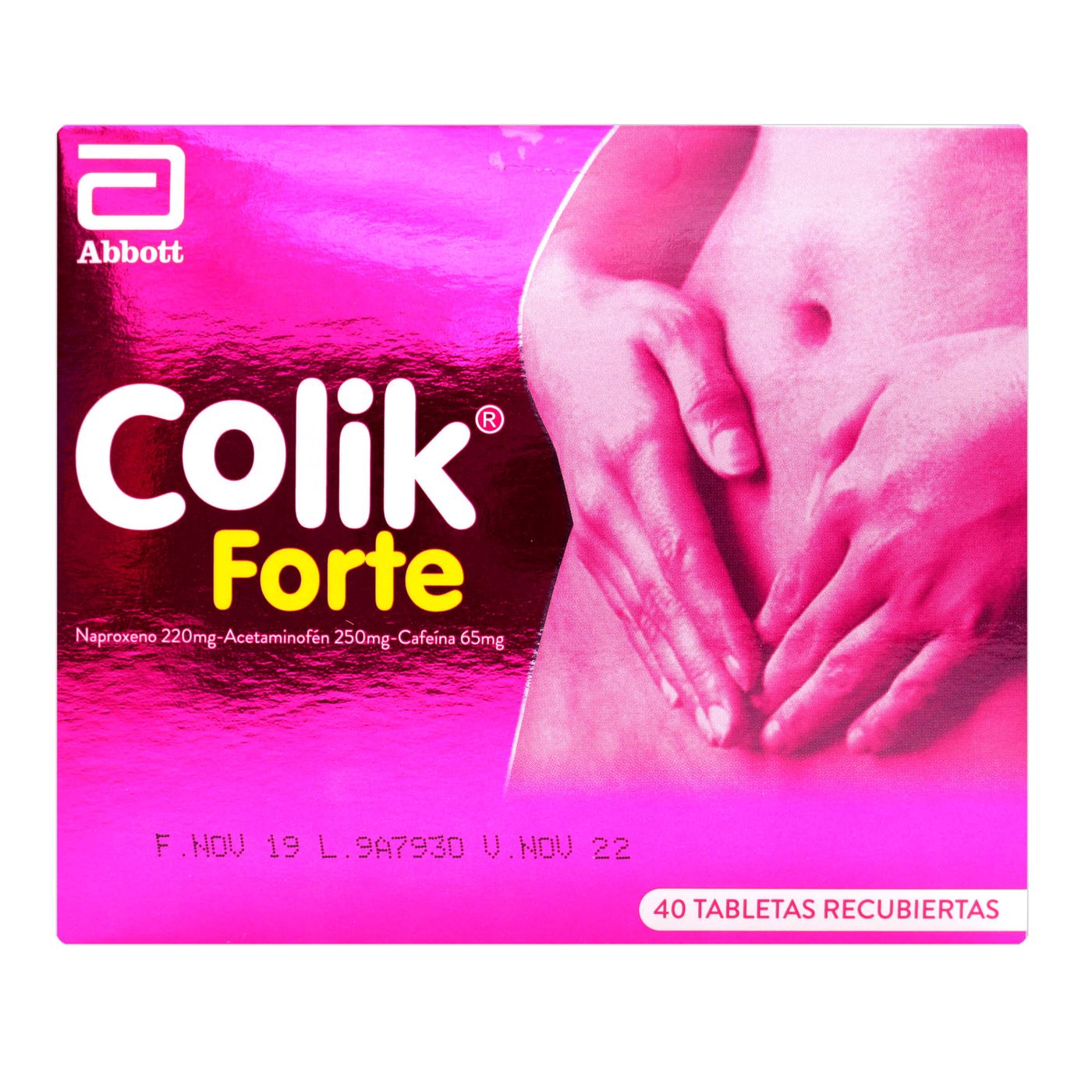 Colik Forte Abbott Caja X 40 Tabletas Recubiertas.