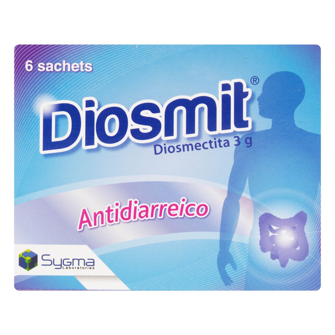Antidiarreico Diosmit 3 g Sygma Caja x 6 Sachets