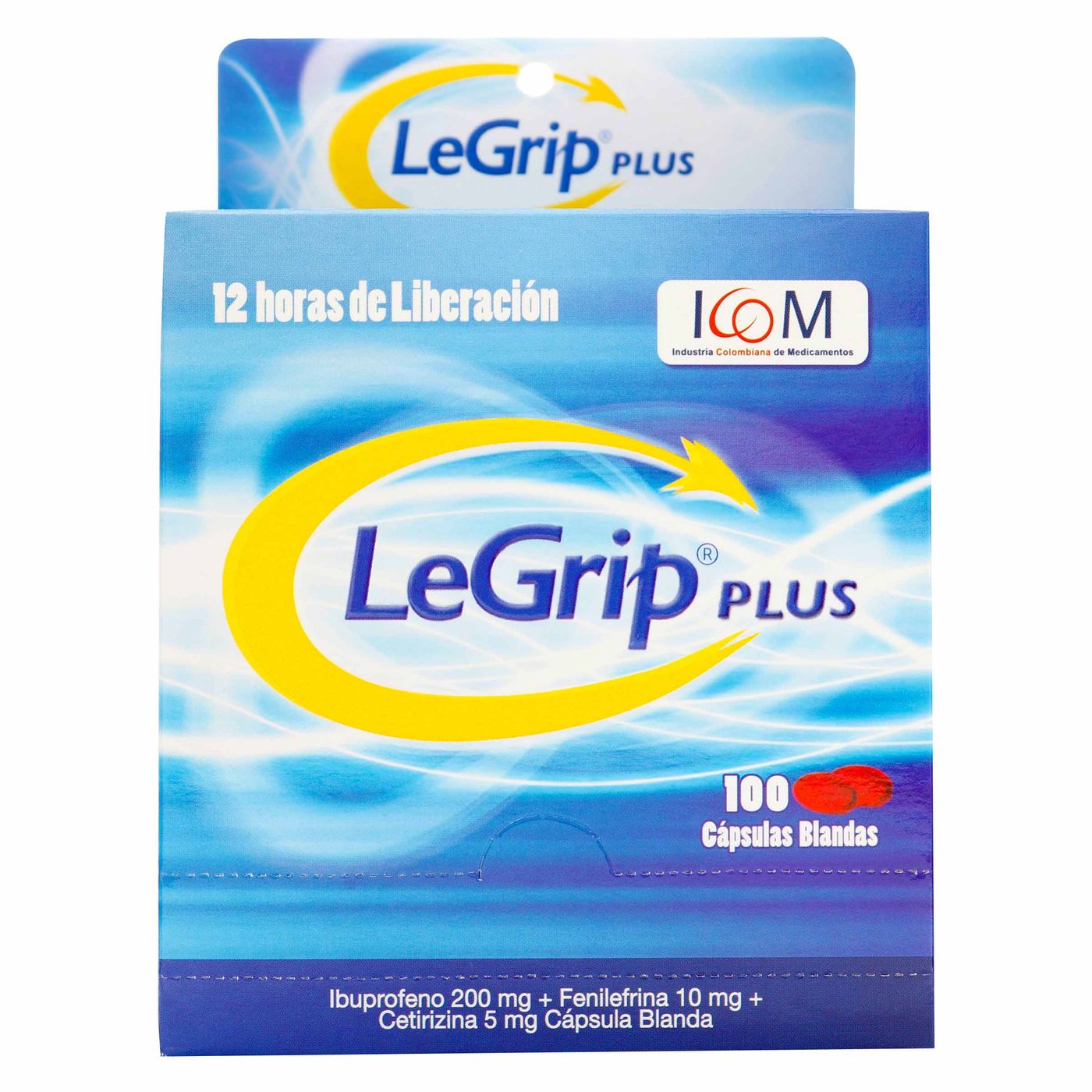 Legrip Plus Icom Caja X 100 Cápsulas Blandas.