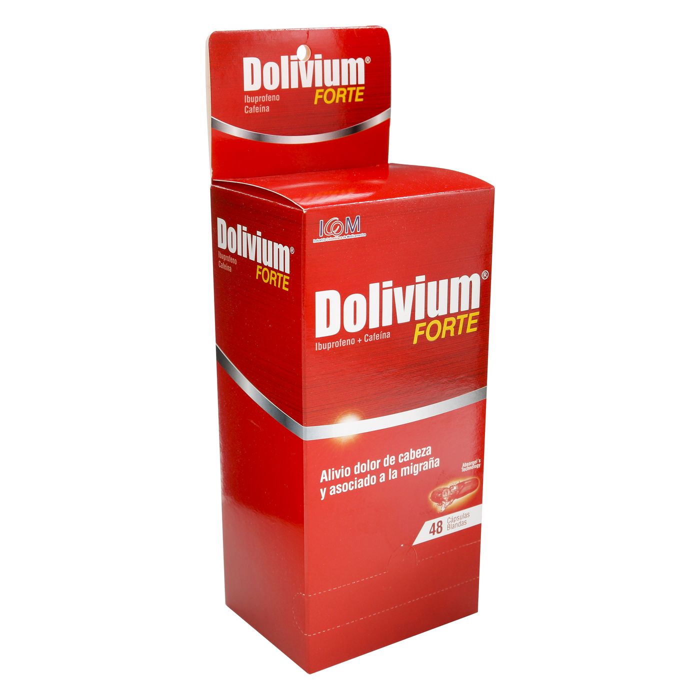 Dolivium Forte 400 Mg/60 Mg Icom Caja x 48 Cápsulas Blandas