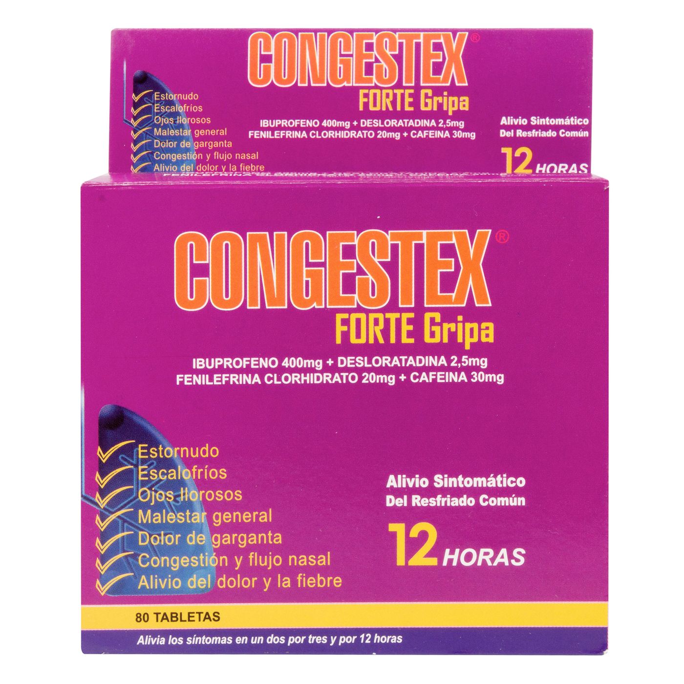 Congestex Forte Novamed Blíster x 4 Tabletas