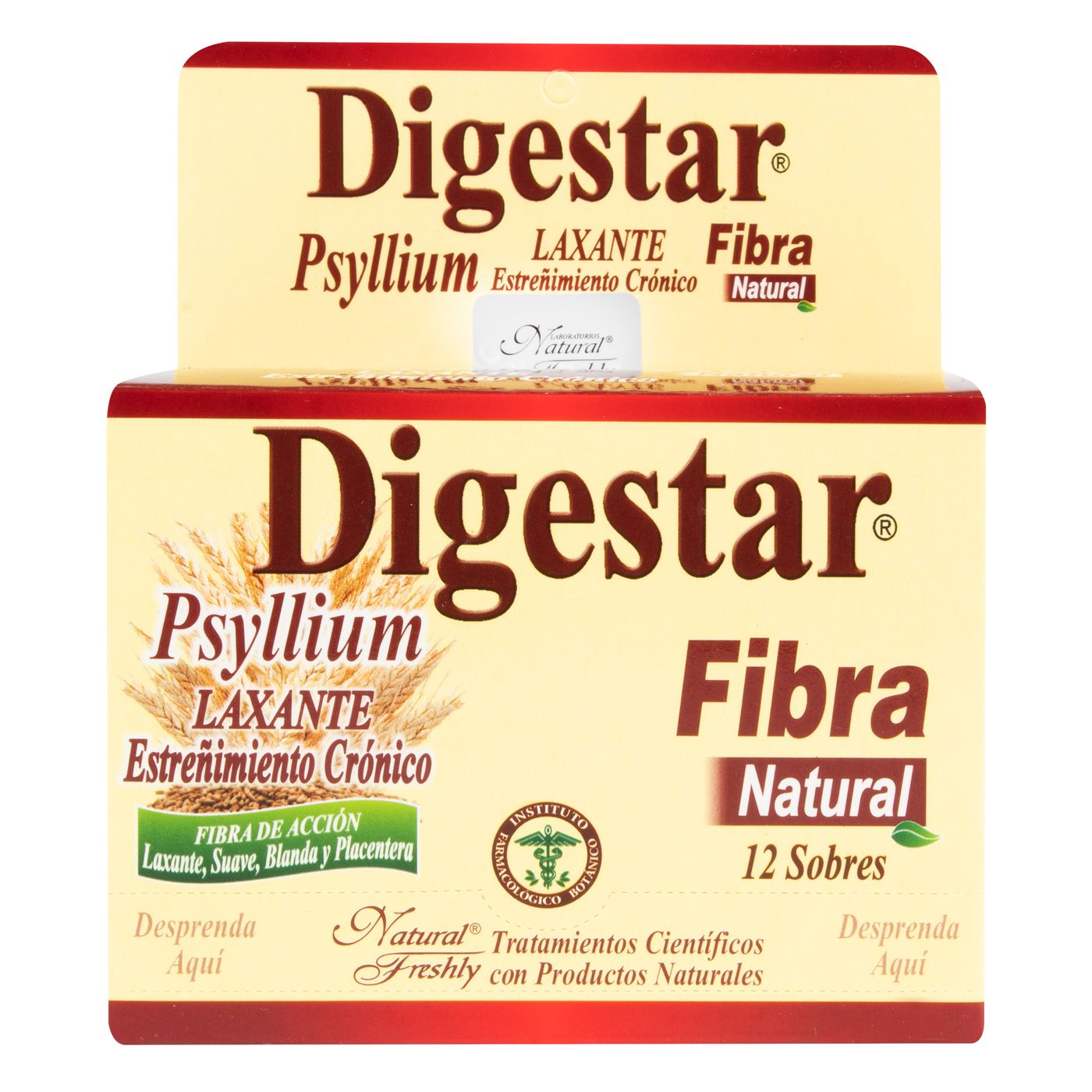 Laxante Digestar Fibra Natural Freshly Psyllium Caja X 12 Sobres.