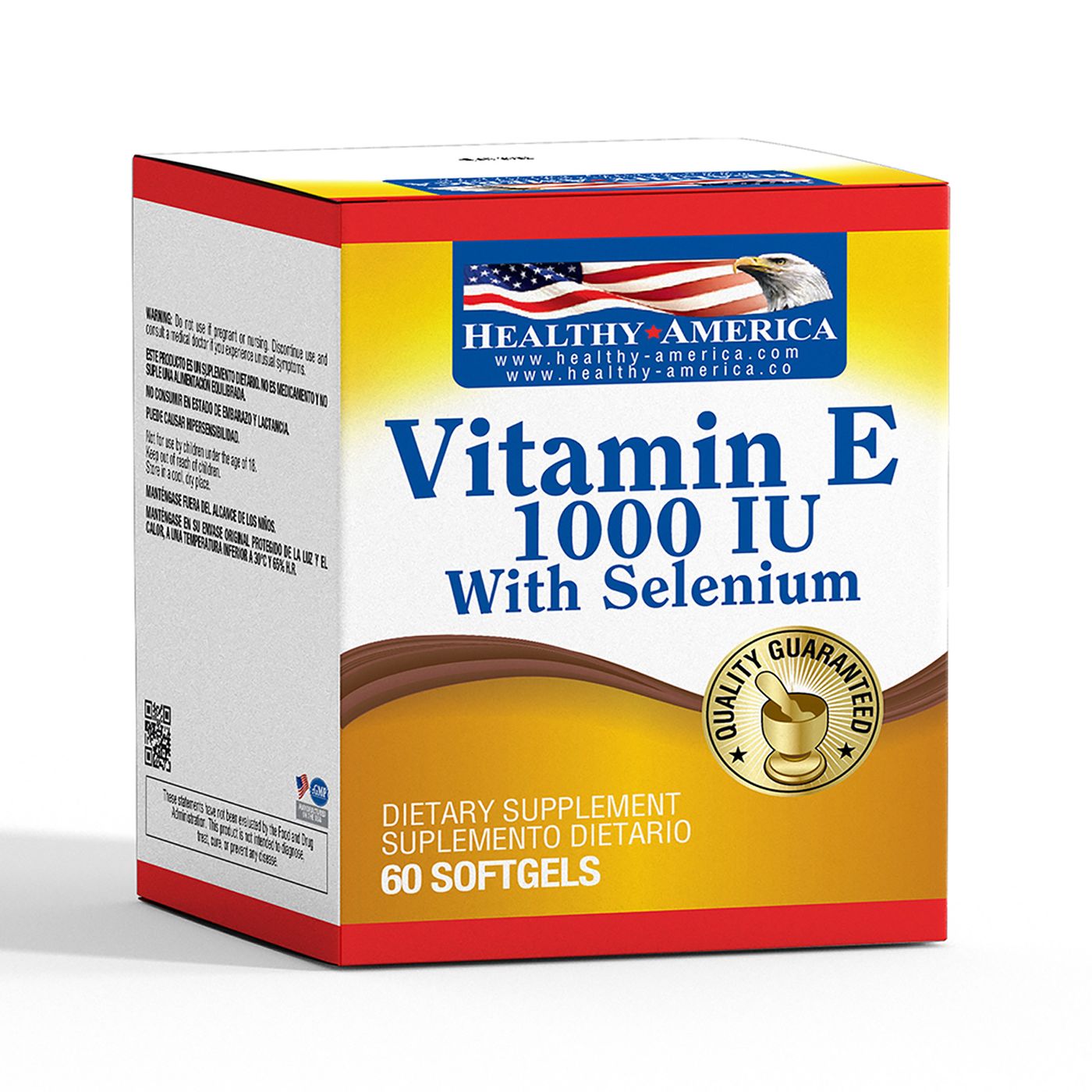 Suplemento Dietario Vitamin E 1000 Iu Caja X 60 Softgels.