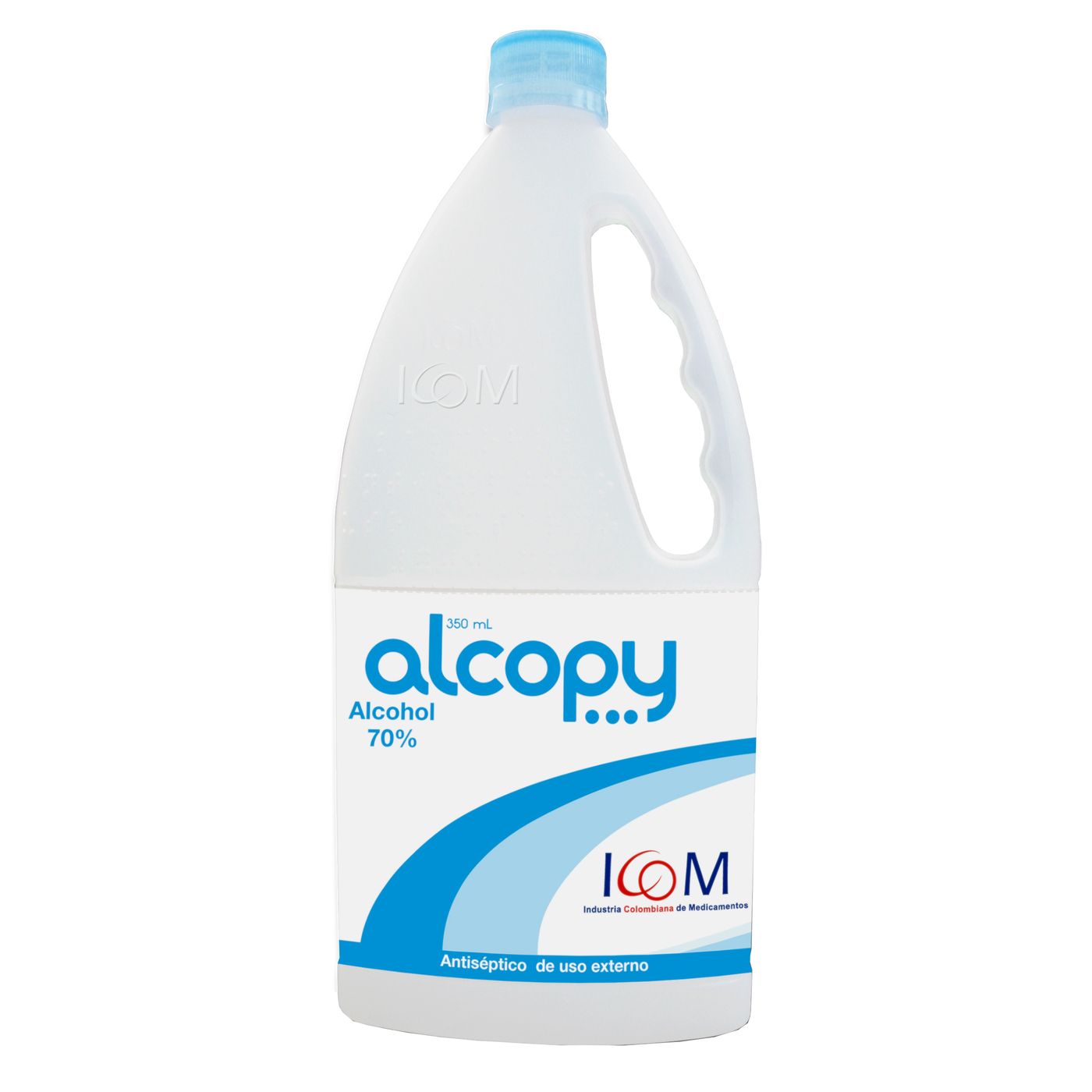 Alcohol Antiséptico Icom Alcopy Frasco x 350 mL