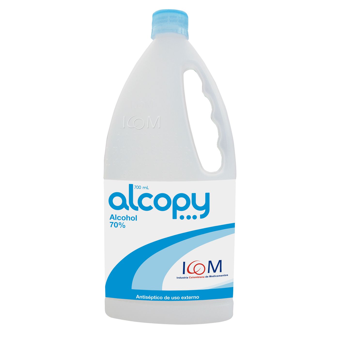 Alcohol Antiséptico Icom Alcopy Frasco x 700 mL