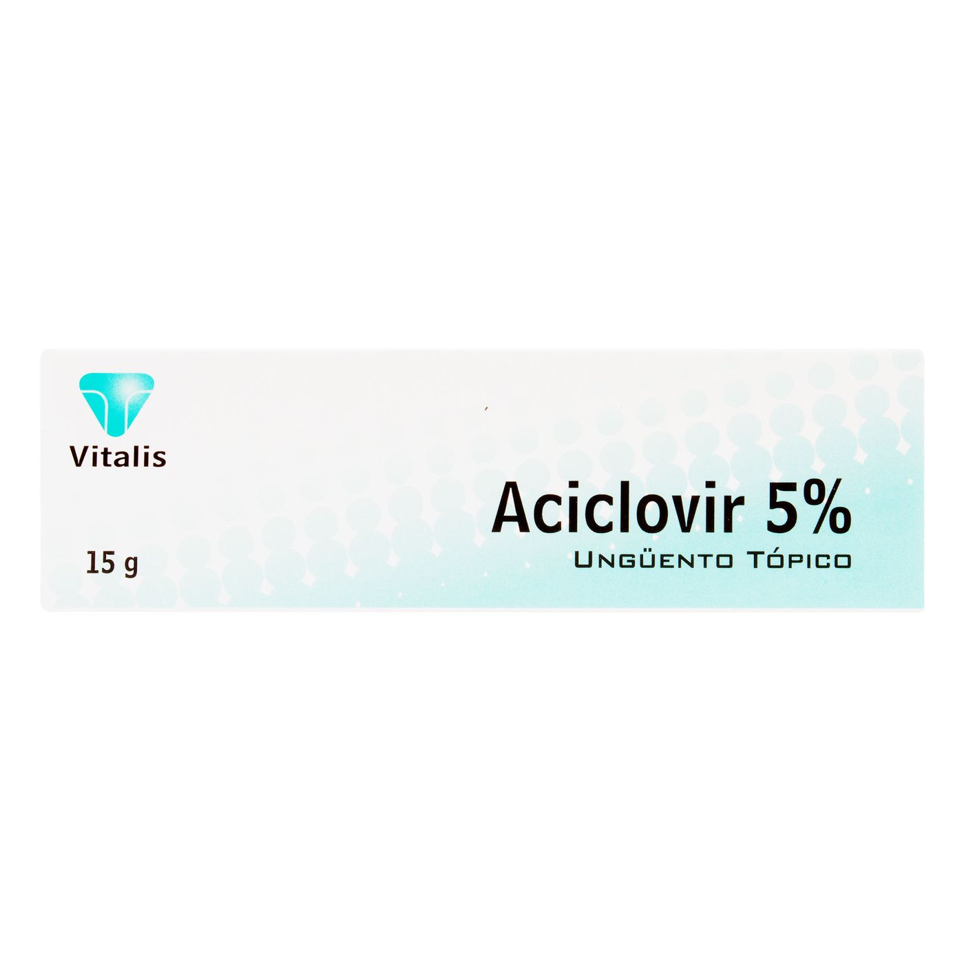 Ungüento Tópico Aciclovir 5% Vitalis Tubo X 15 G.