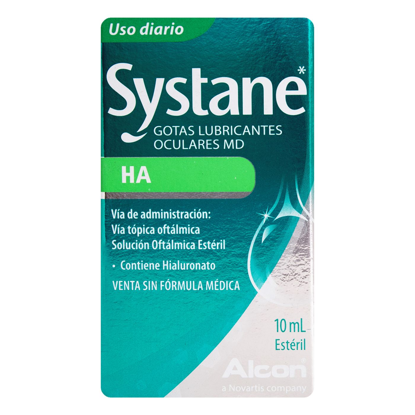 Gotas Oculares Alcon Systane HA Lubricantes Frasco x 10 mL