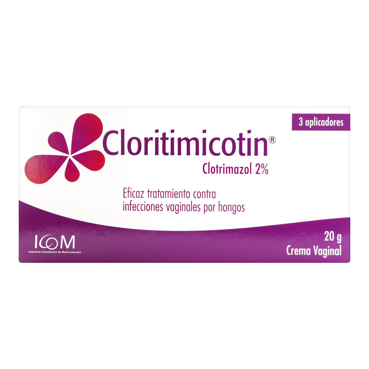 Crema Vaginal Cloritimicotin 2% Icom Caja X 20 G.