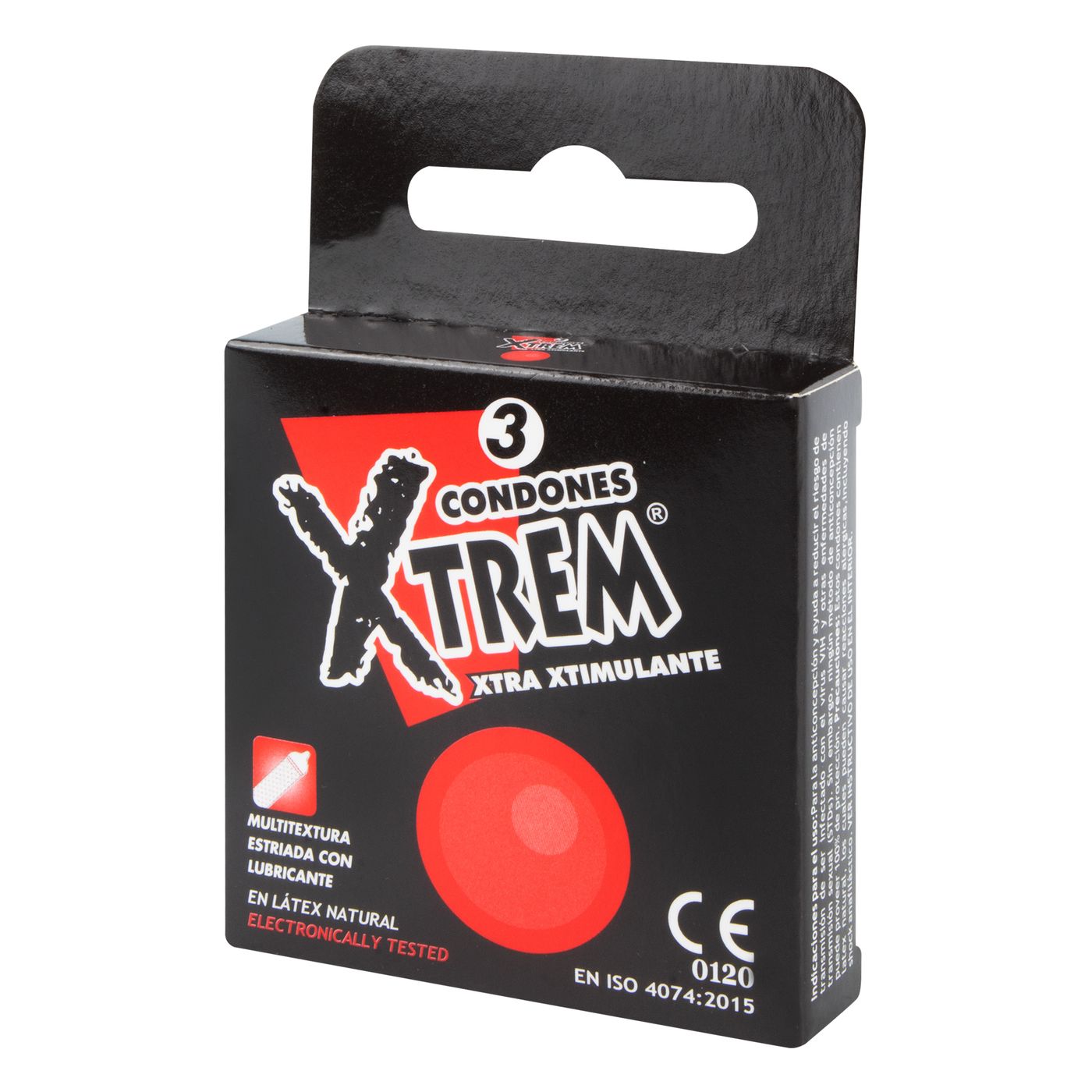 Condones xtrem xtra xtimulante Caja x 3 Uds.