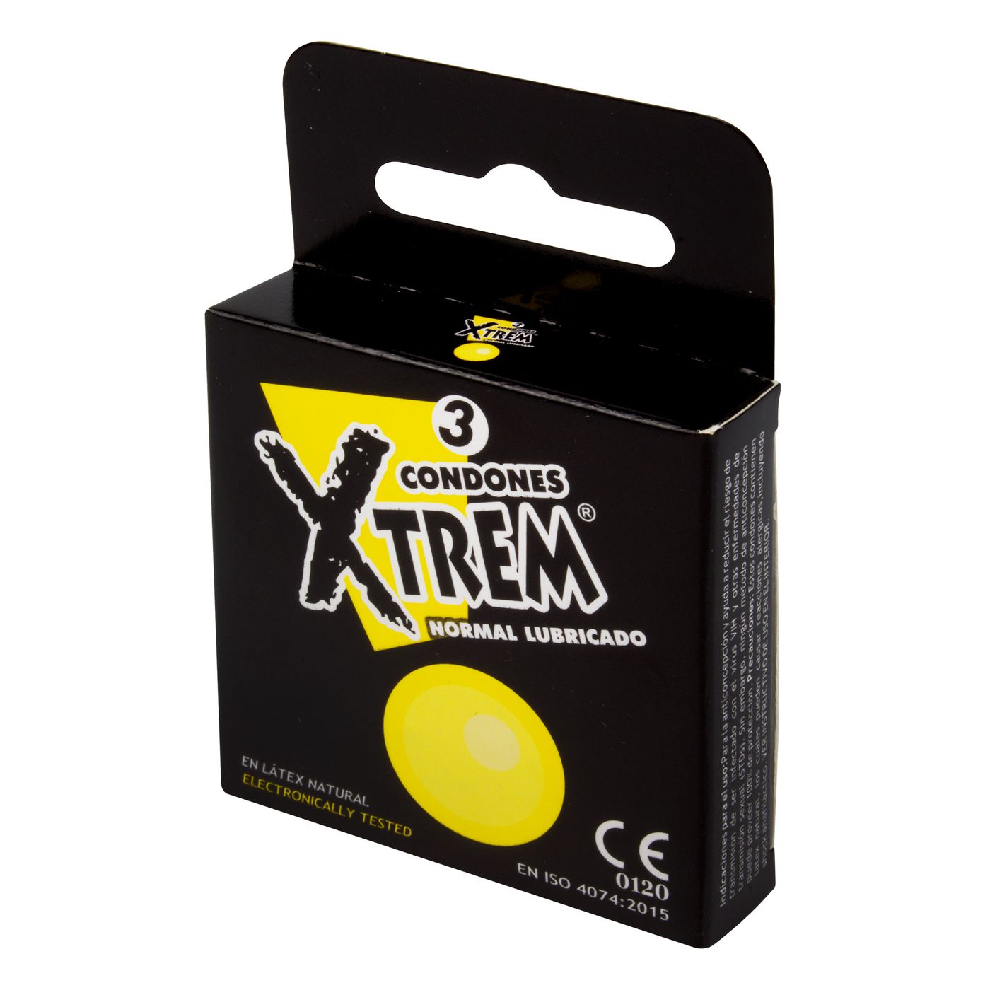 Condones xtrem Normal Lubricado Caja x 3 Uds.