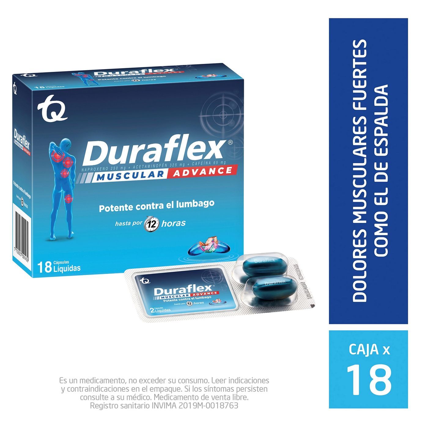 Durafex Forte Espalda Blíster x 2 Cápsulas Blandas