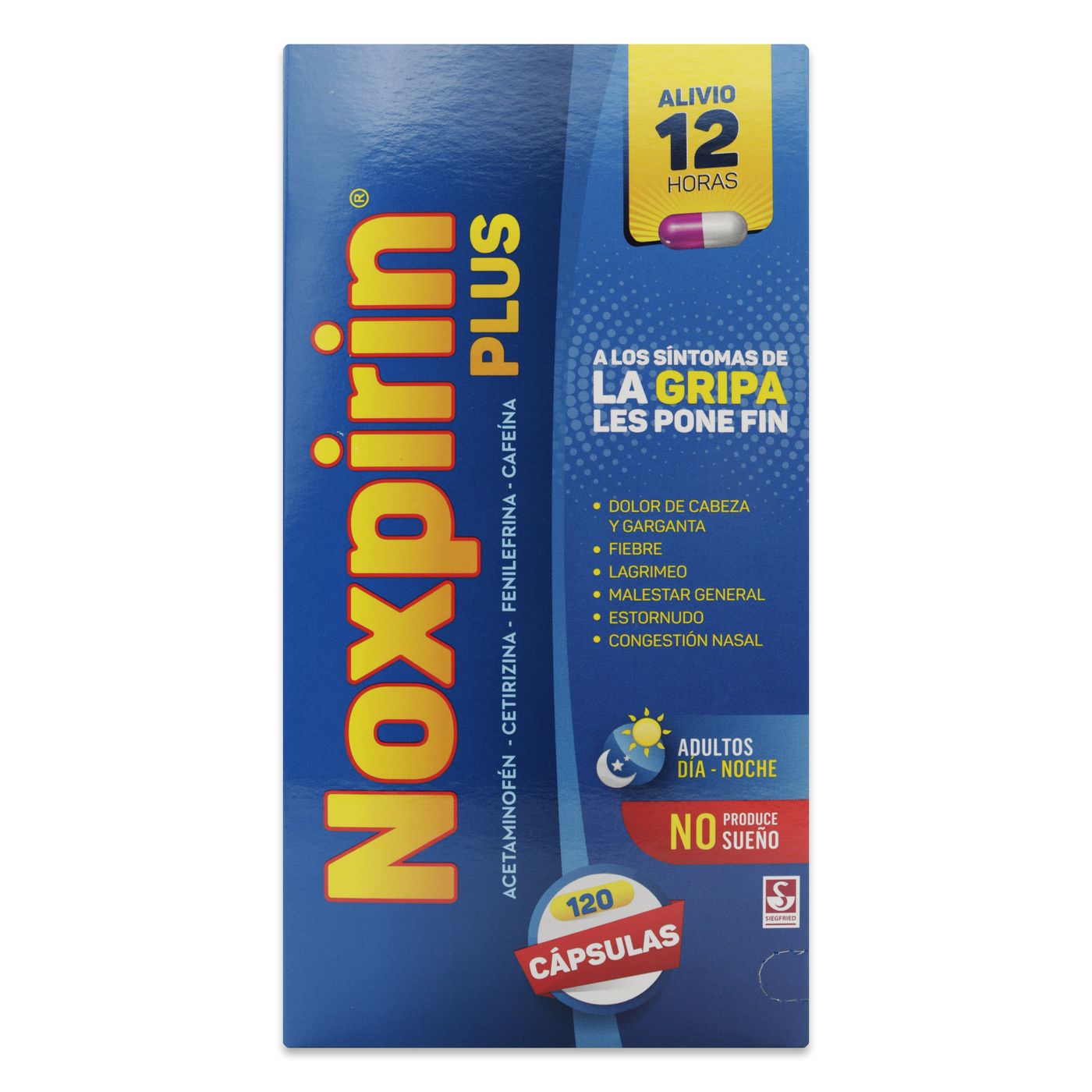 Noxpirin Plus Siegfried Blíster x 4 Cápsulas