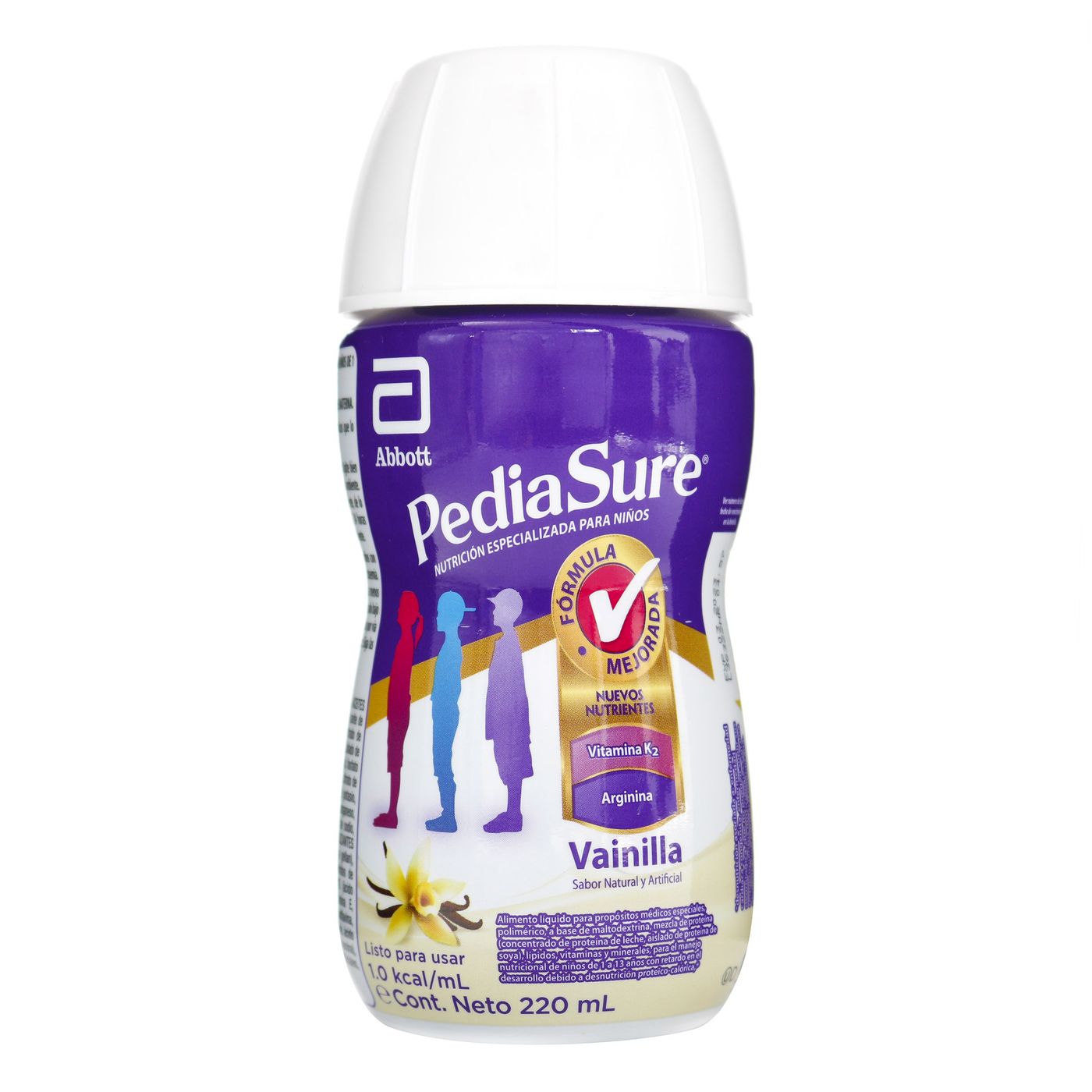 Alimento Abbott Pediasure Vainilla Líquido Botella x 220 mL