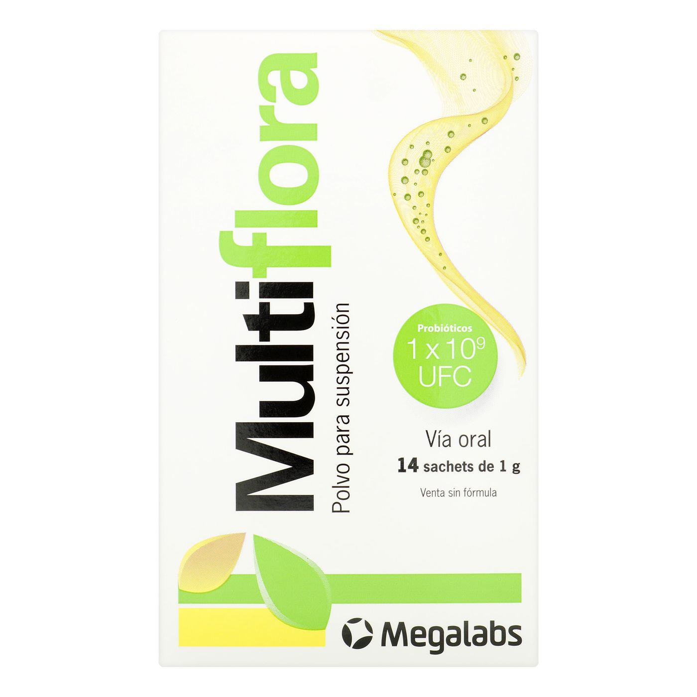 Polvo para Suspensión Multiflora Probióticos x 14 Sbs de 1 g