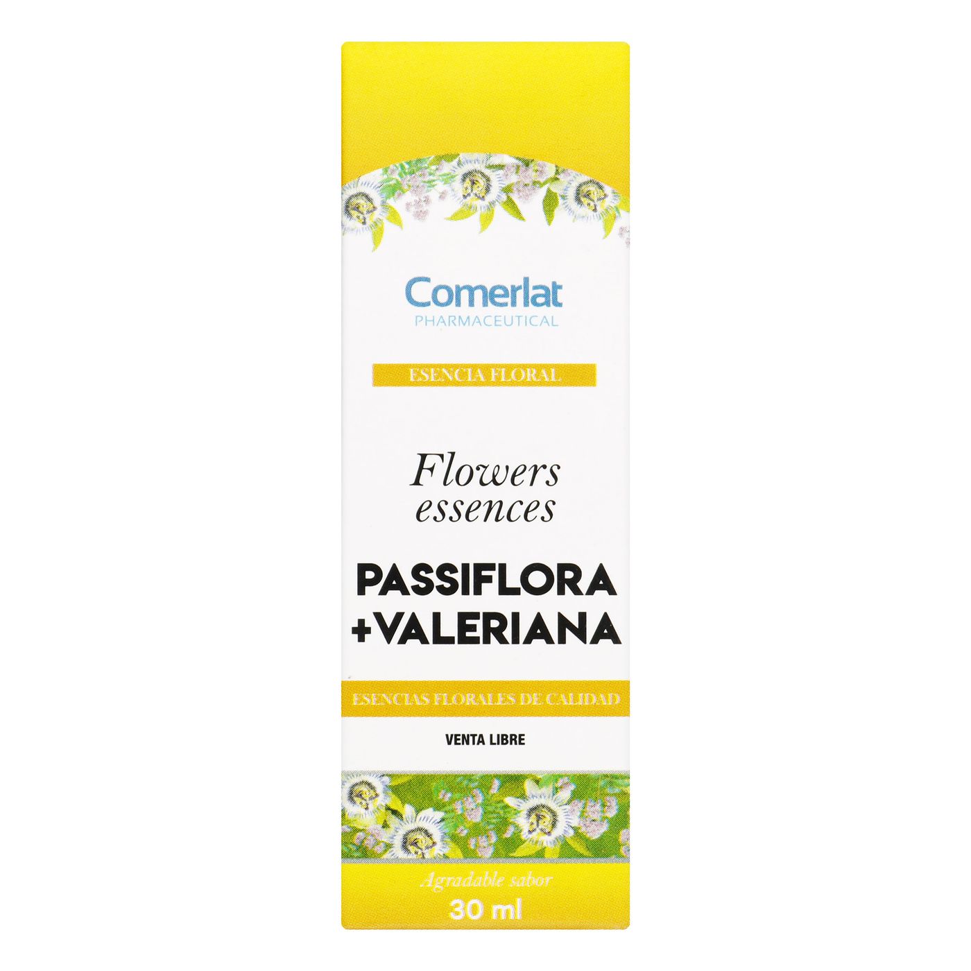 Esencia Floral Passiflora+Valeriana Comerlat Frasco x 30 mL