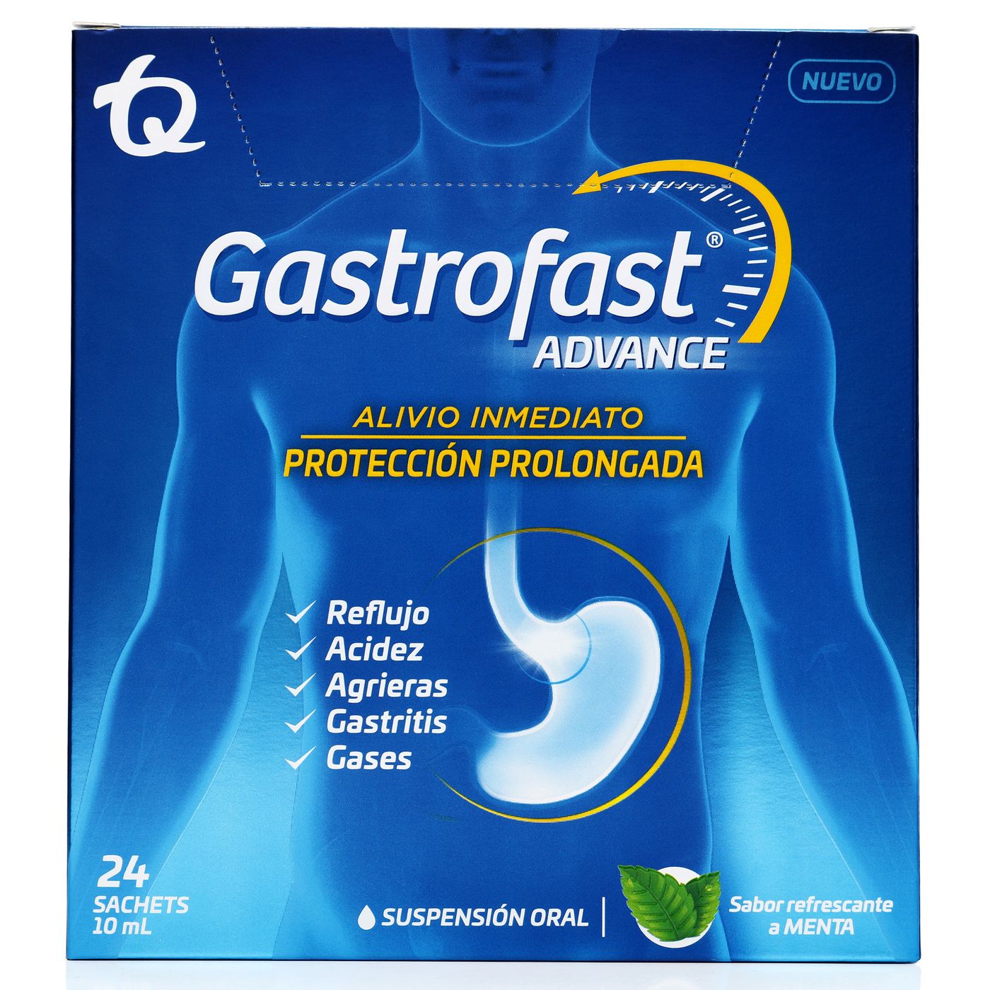 Suspensión Oral Gastrofast Advance Caja x 24 sobres