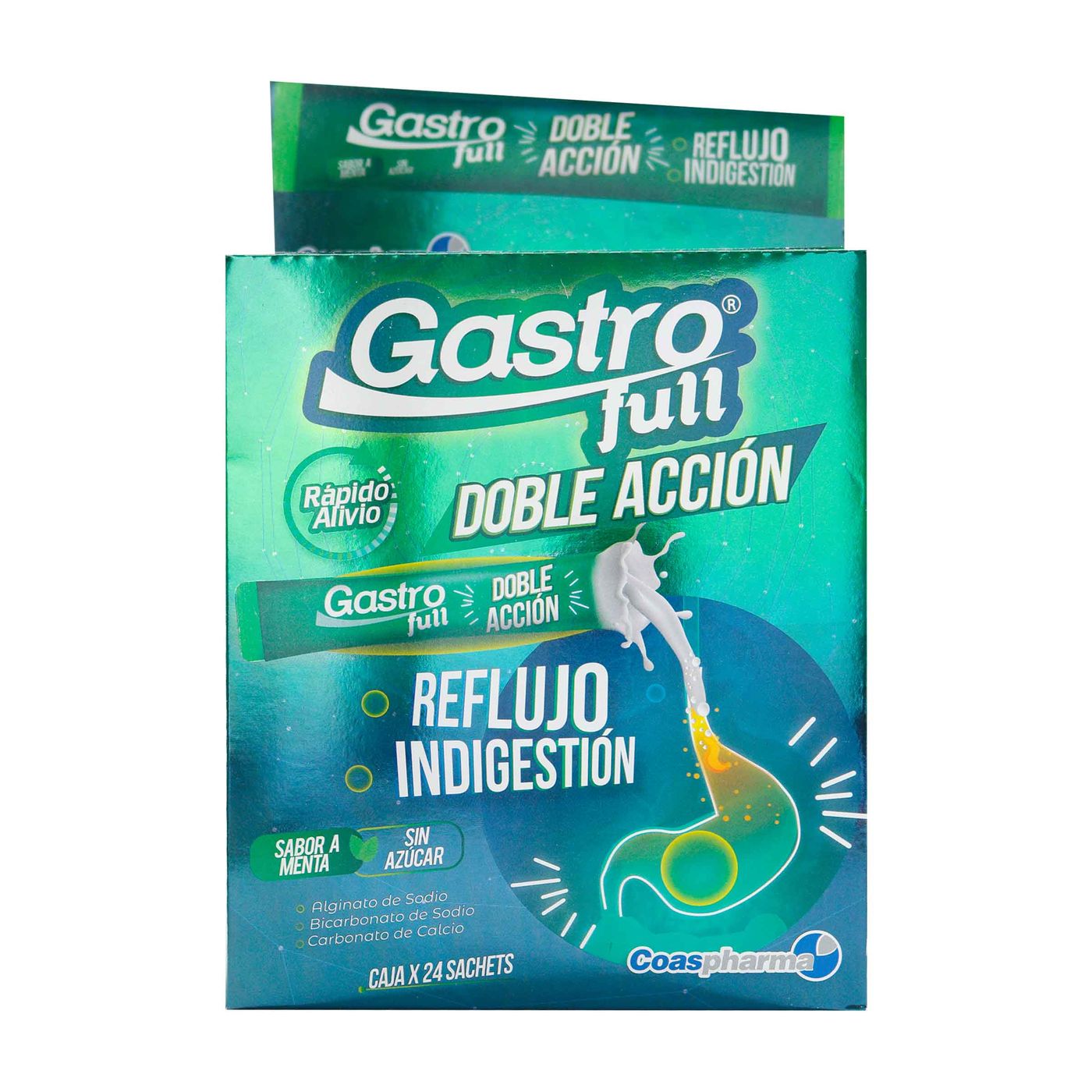 Gastro Full Doble Acción Coaspharma Caja x 24 Sobres