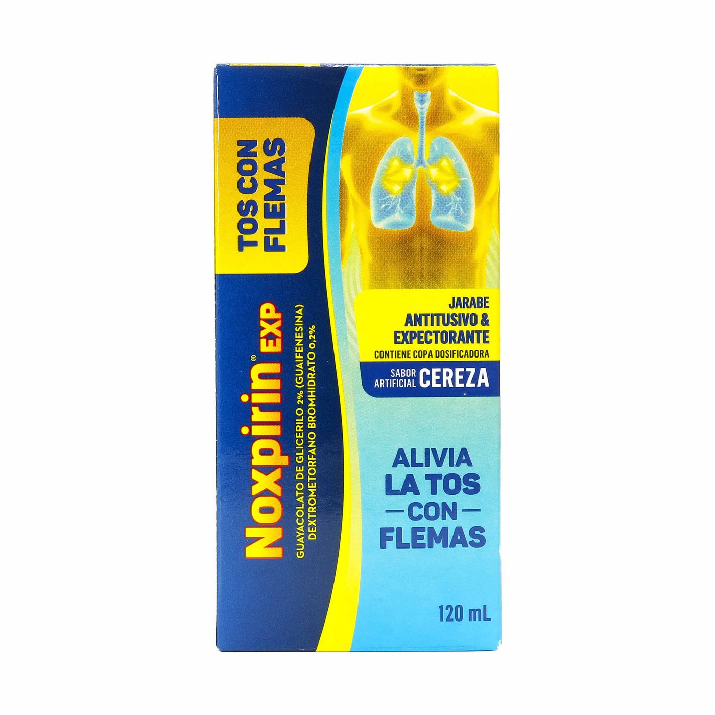 Jarabe Para la Tos con Flemas Expect Noxpirin Frasco x 120 mL