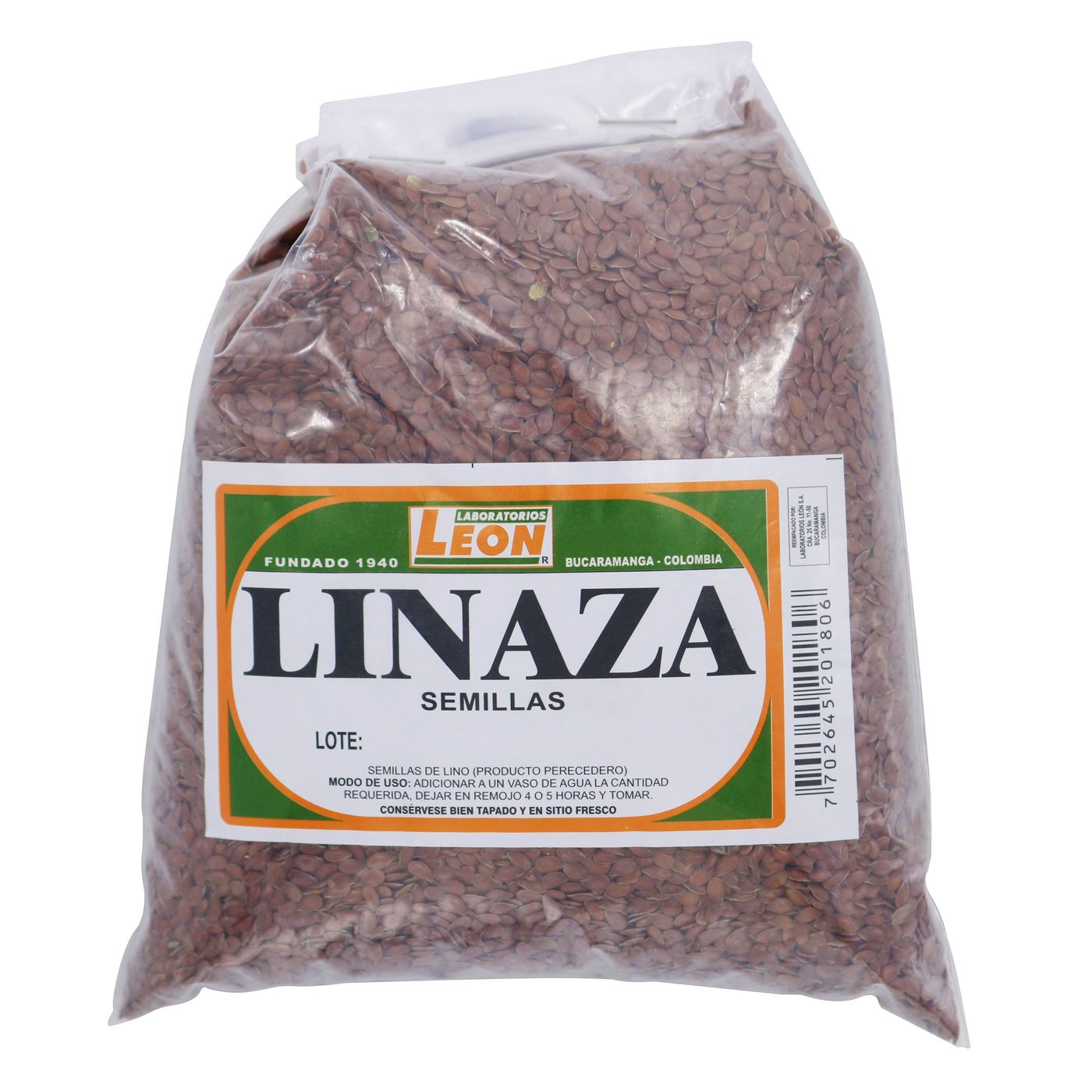 Semillas de Linaza León Paquete x 500 g
