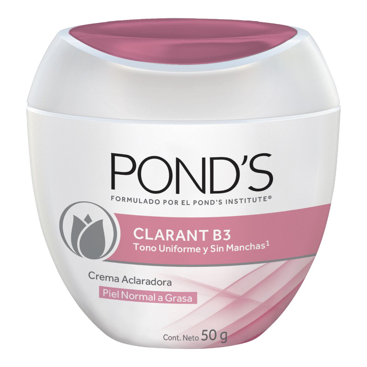 Crema Facial Ponds Clarant B3 Piel Normal a Grasa Frasco x 100 g