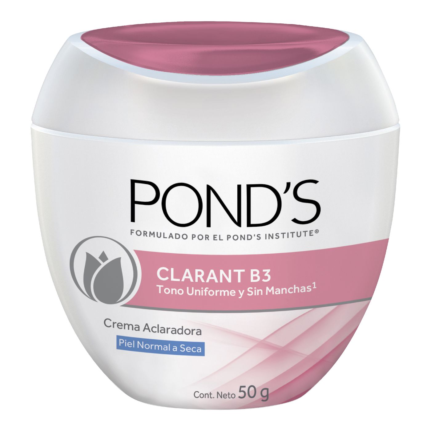 Crema Facial Ponds Clarant B3 Piel Normal A Seca Frasco x 50 g