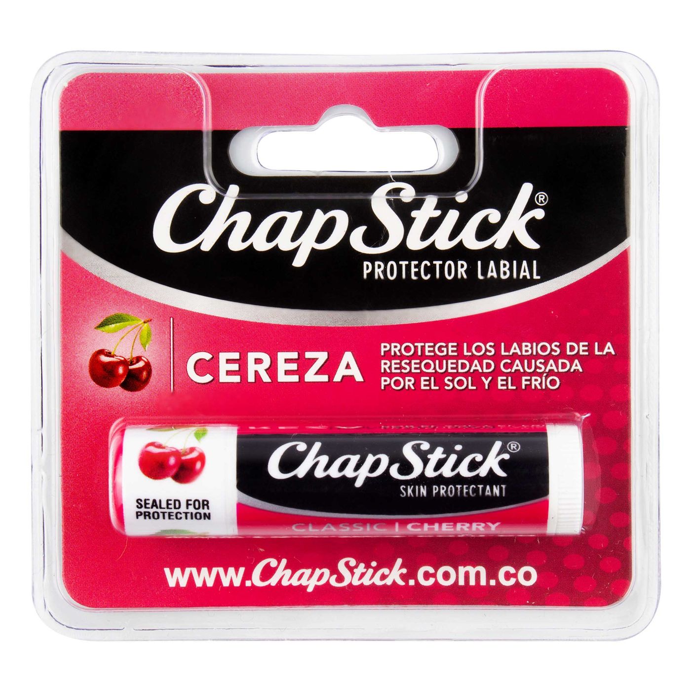 Protector Labial Chap Stick Cereza Blister X 1 Ud.