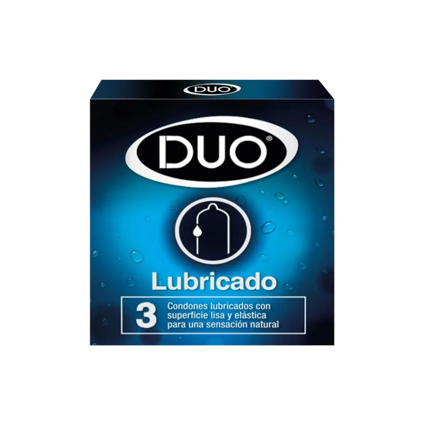 Condones Lubricados Normal Duo Caja x 3 Unds