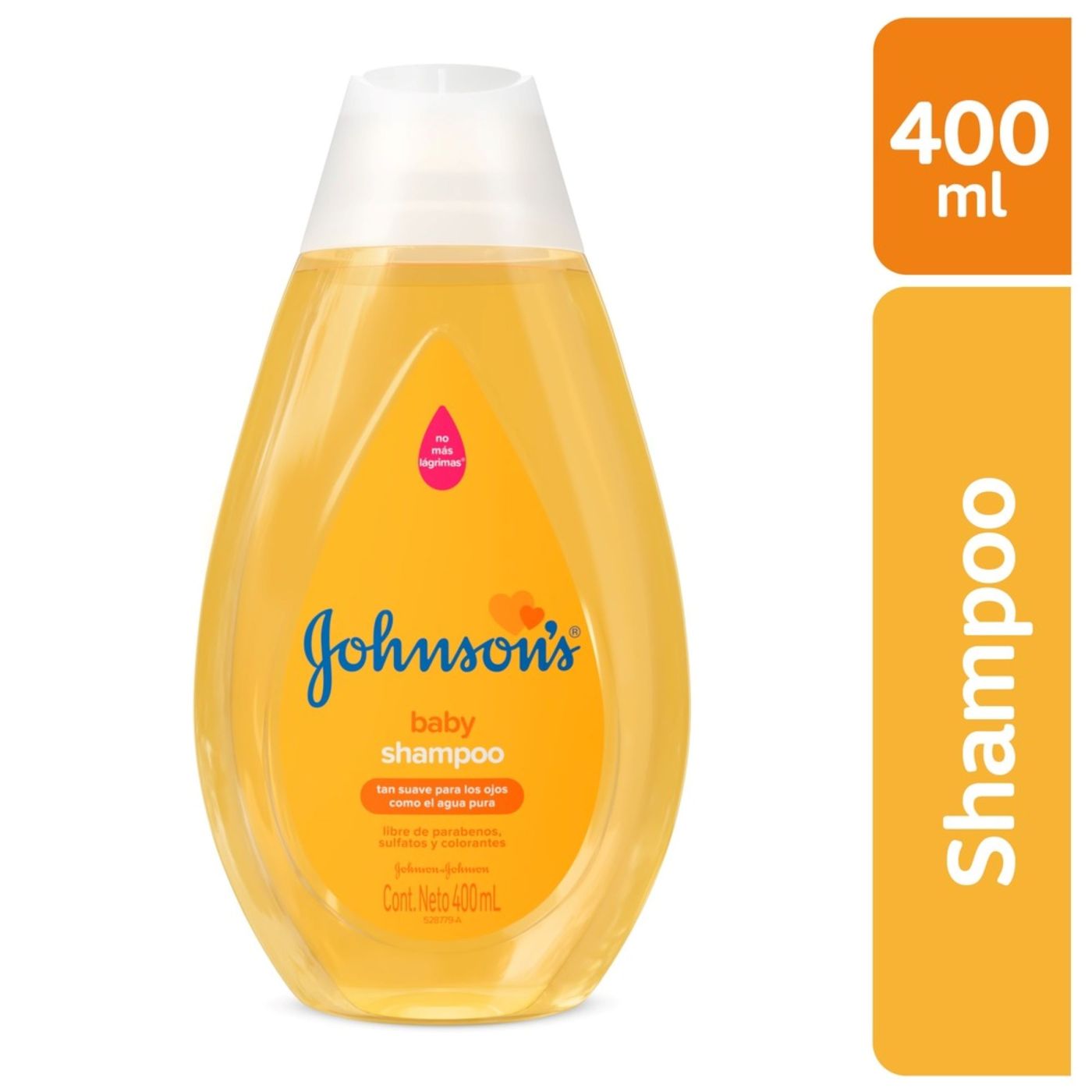 Shampoo Johnsons Baby Original Frasco x 400 mL