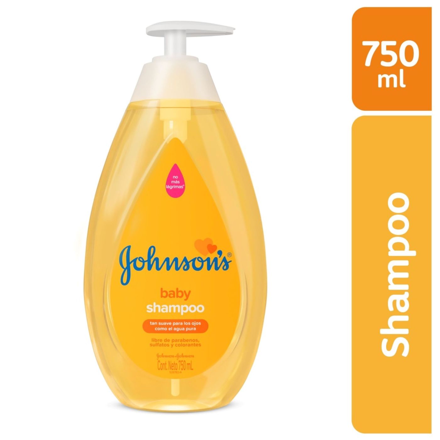 Shampoo Johnsons Baby Original Frasco x 750 mL