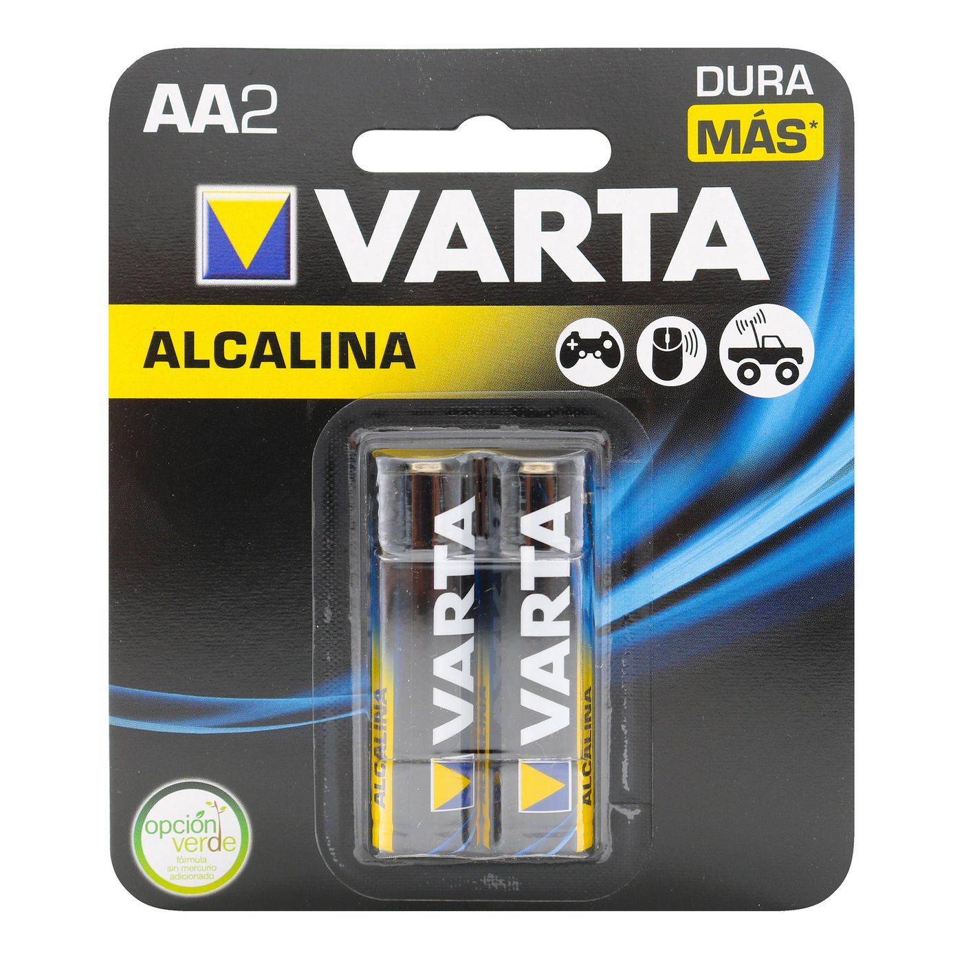 Pila Varta Alcalina Aa Blister X 1 Par.