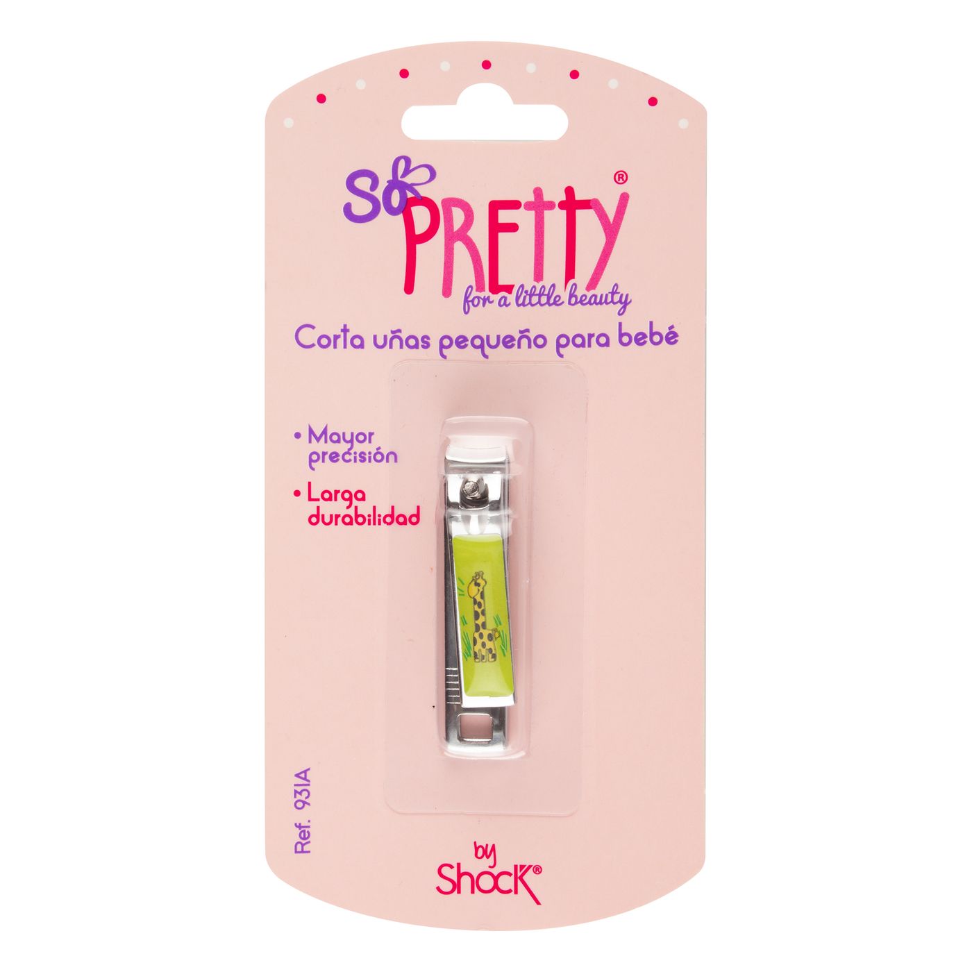 Corta Uñas Shock Pequeño para Bebé Blister x 1 Ud.