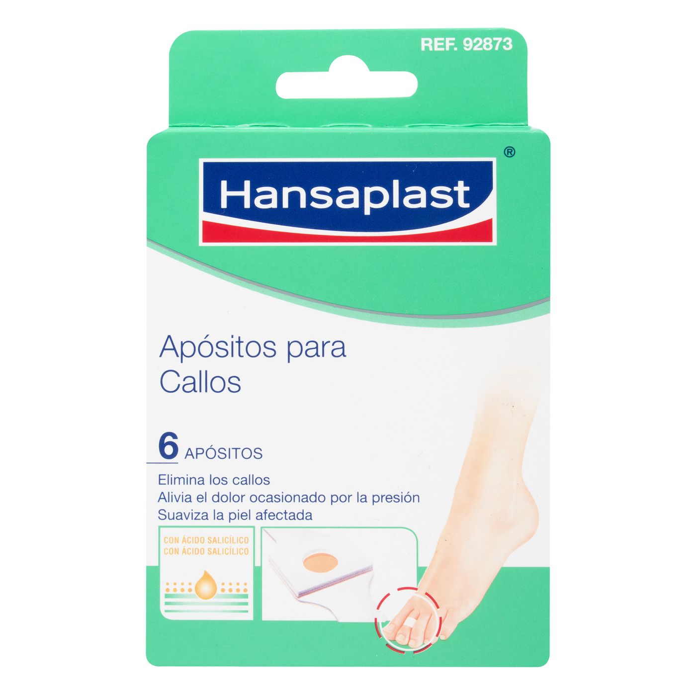 Apósitos Hansaplast Para Callos Caja X 6 Uds
