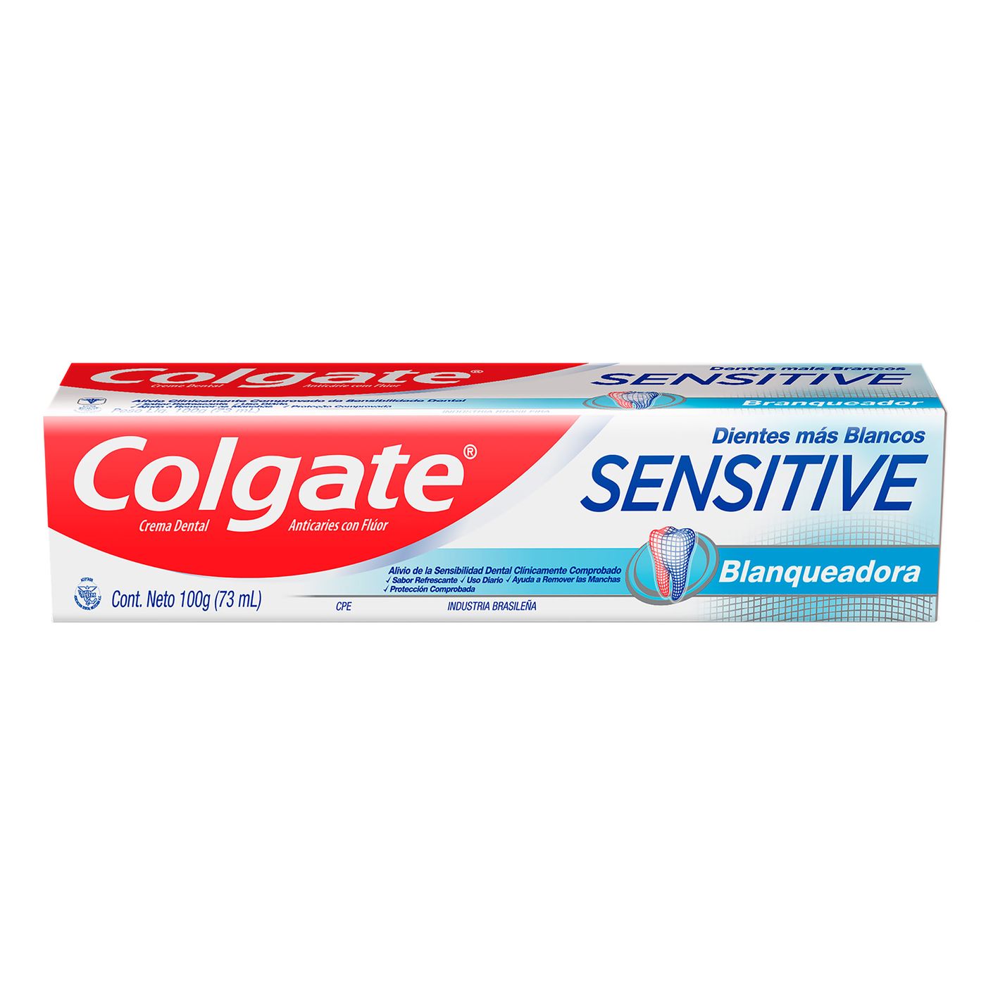 Crema Dental Colgate Sensitive Blanqueadora Caja x 100 g