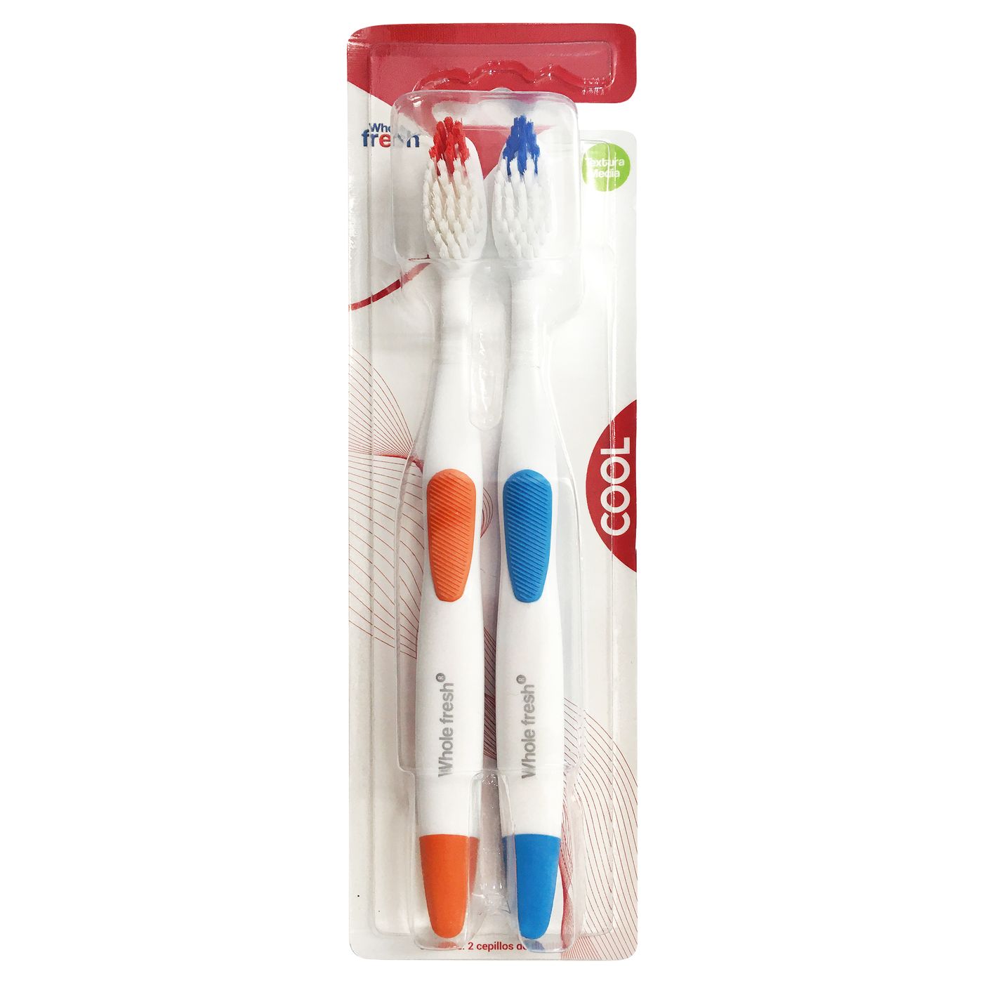 Cepillo Dental Icom Whole Fresh Cool Media Blister X 2 Uds.