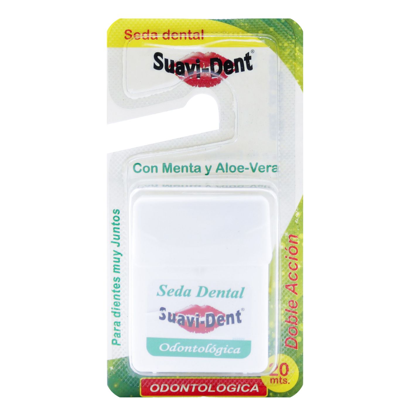 Seda Dental Suavi-Dent Menta Y Áloe Vera 20 M Blister X 1 Ud.