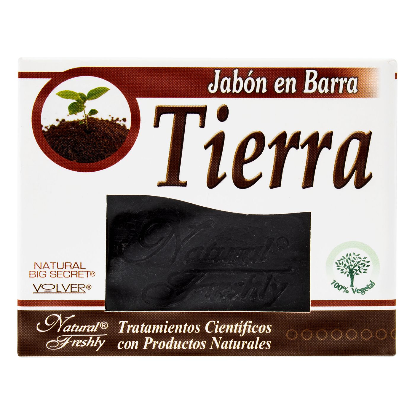 Jabón Natural Freshly Tierra Barra X 90 G.